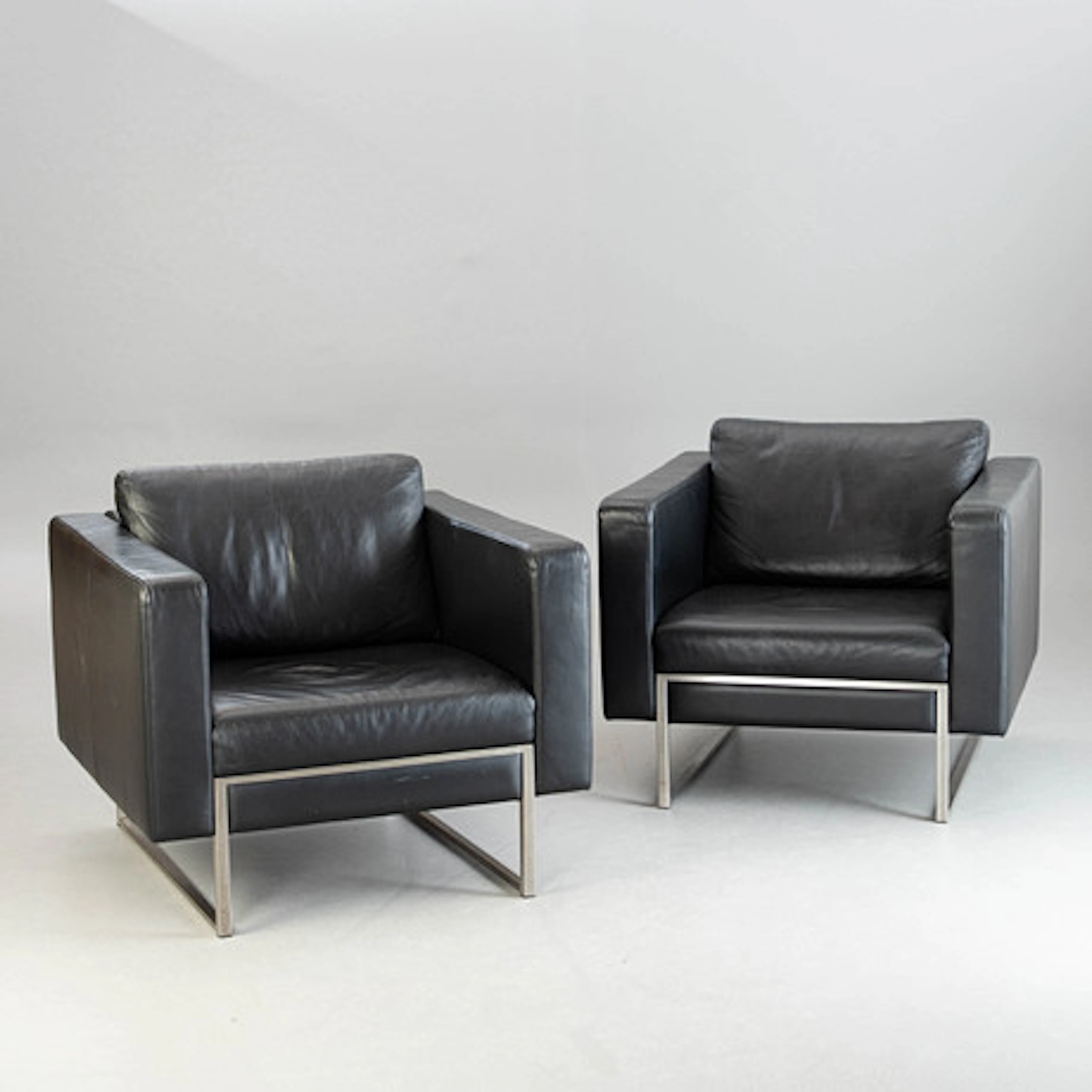 2 fåtöljer Woestmann W100, Porsche Design …