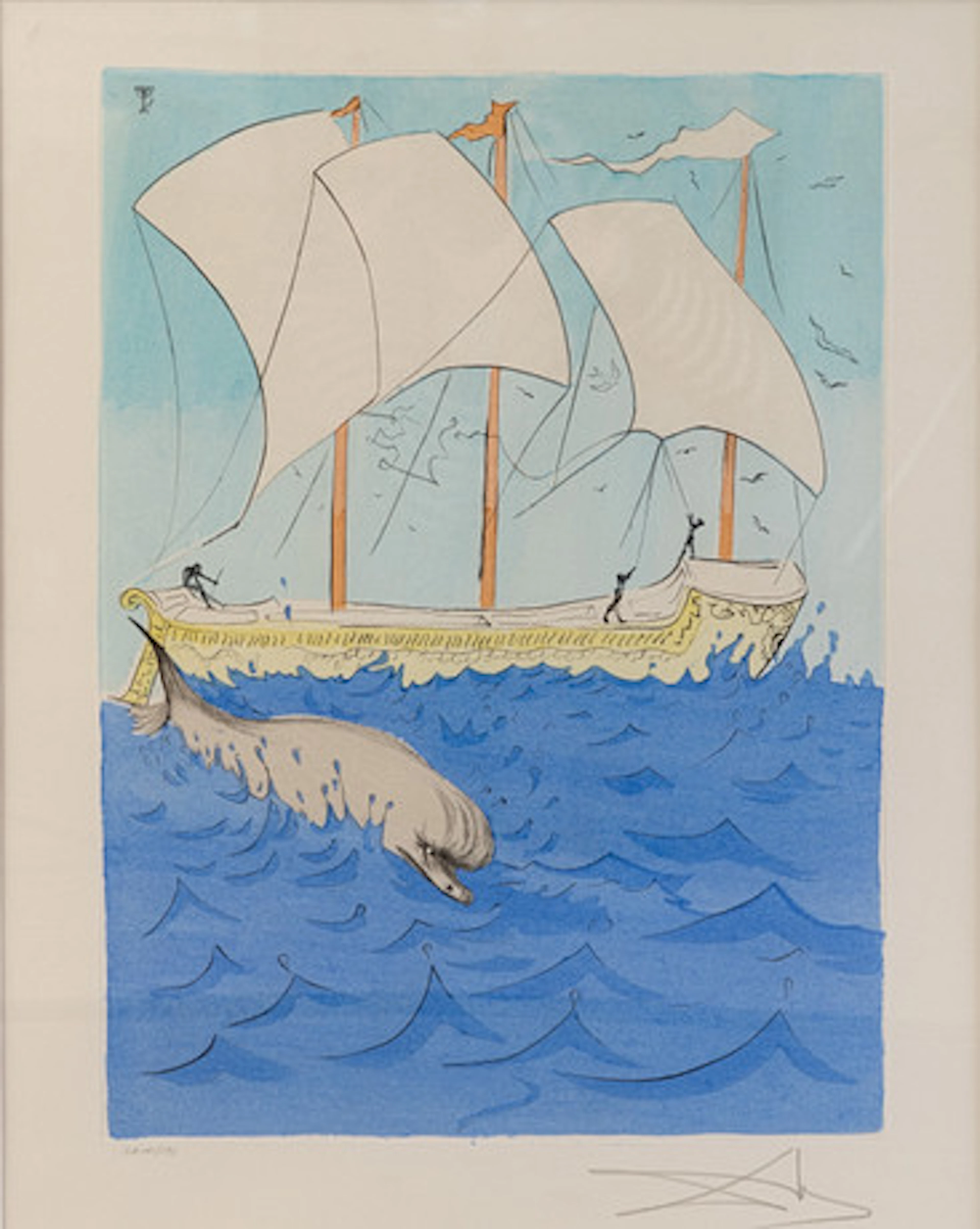 SALVADOR DALI (1904-1989). Zebulun/återtry…