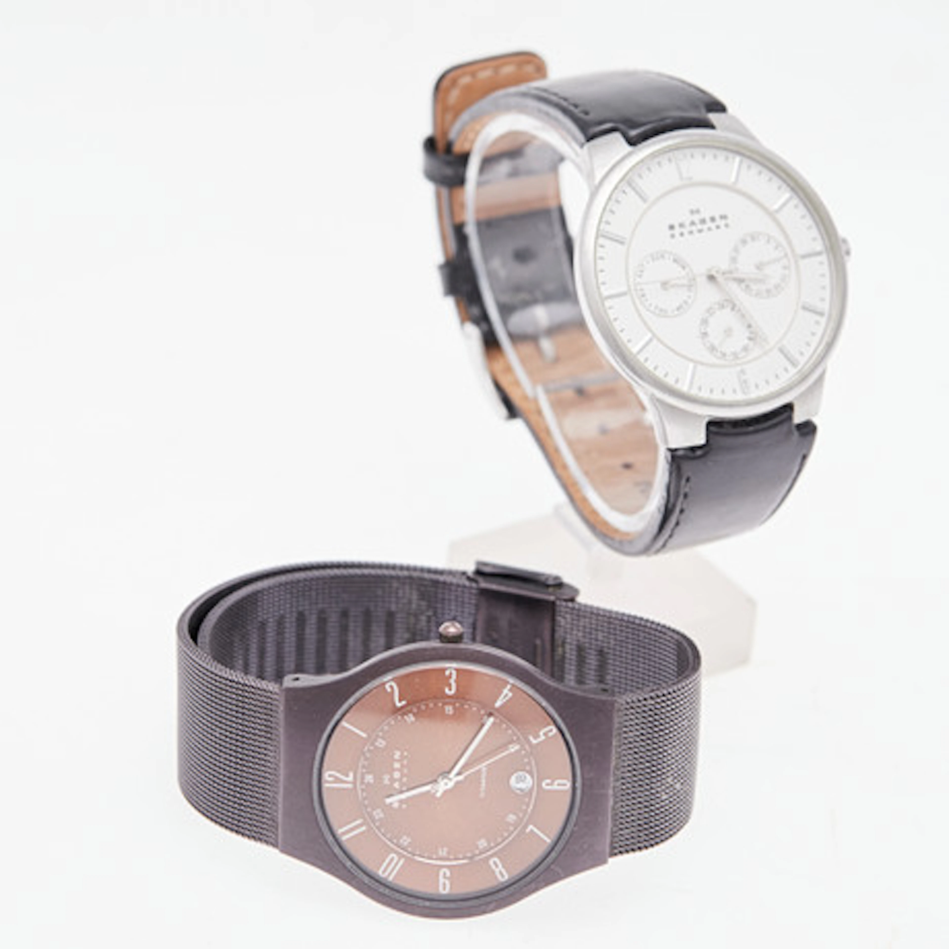 Skagen, set ur, kvarts urverk, rostfritt s…