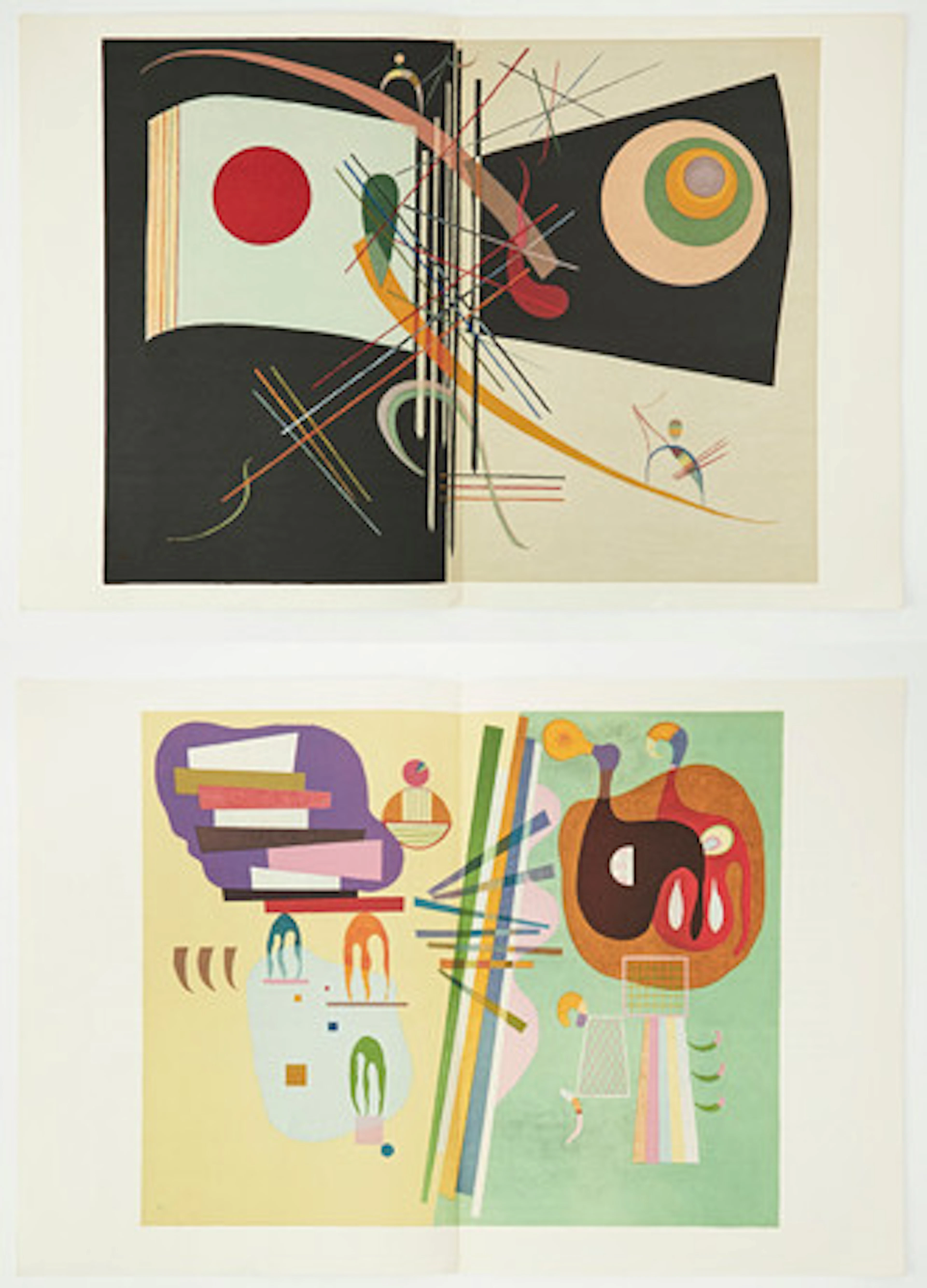 VASSILY KANDINSKY (1866-1944). Efter. 2 fä…