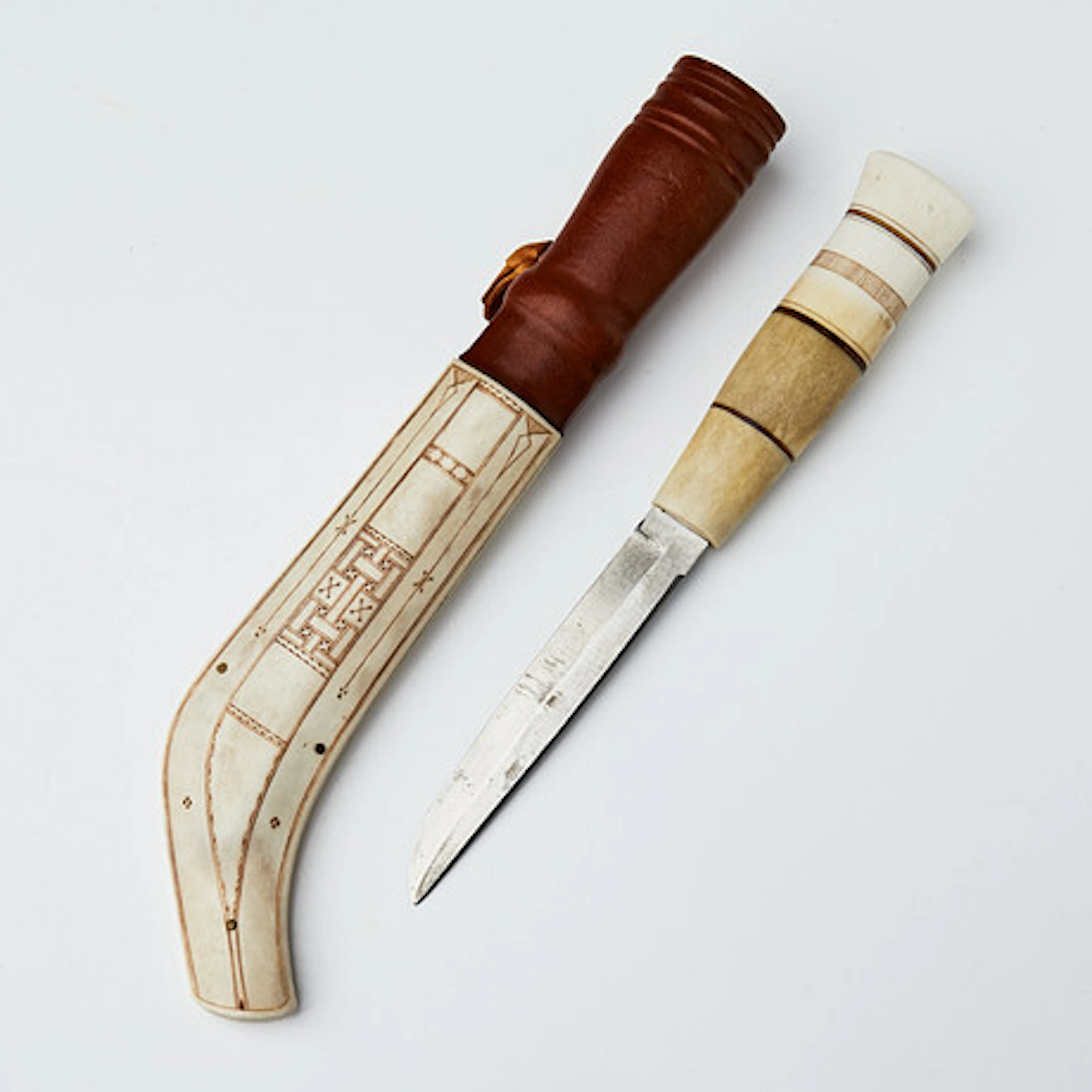 SUNE ENOKSSON. kniv, halvhorn, Tärnaby, si…