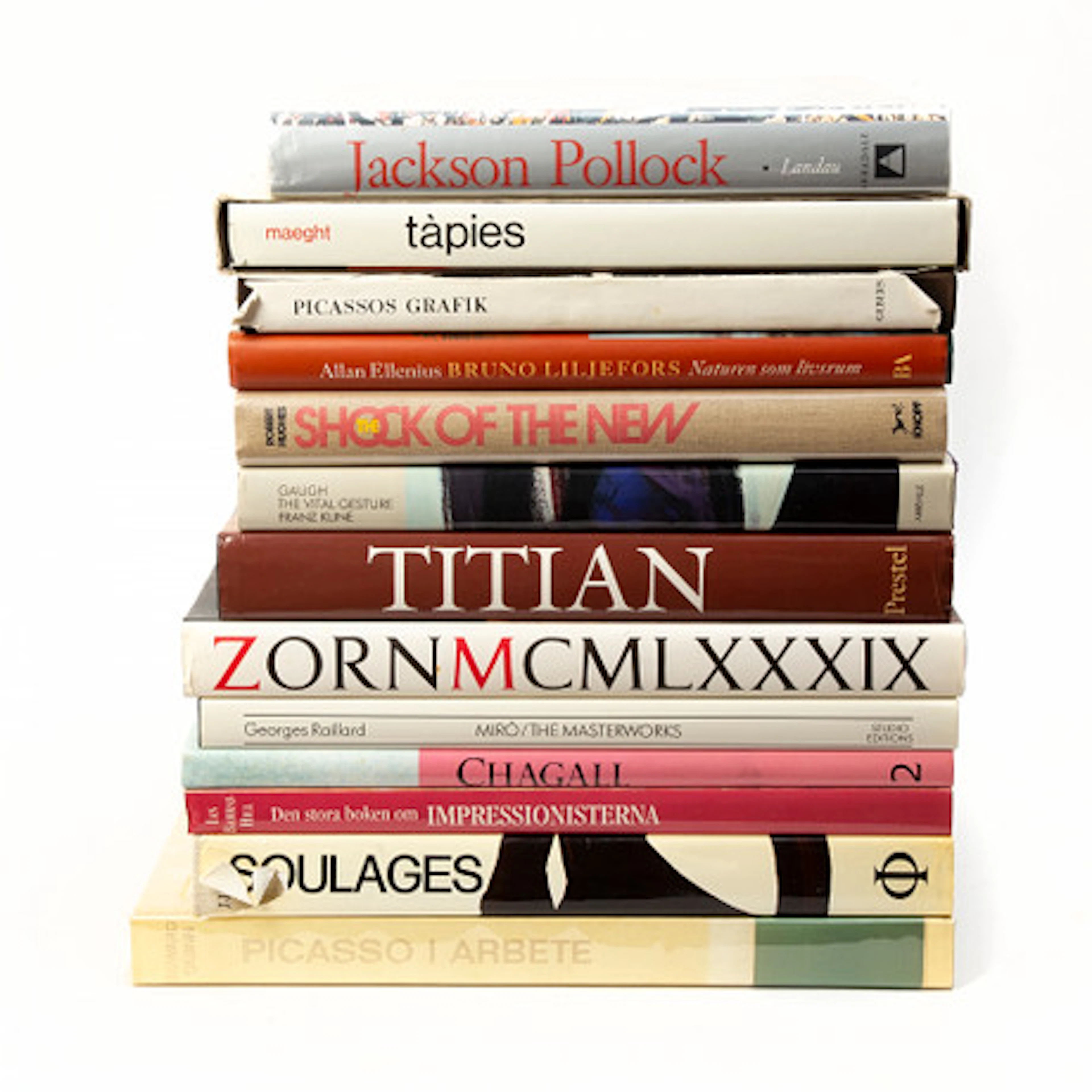 PARTI KONSTLITTERATUR, 13 delar.