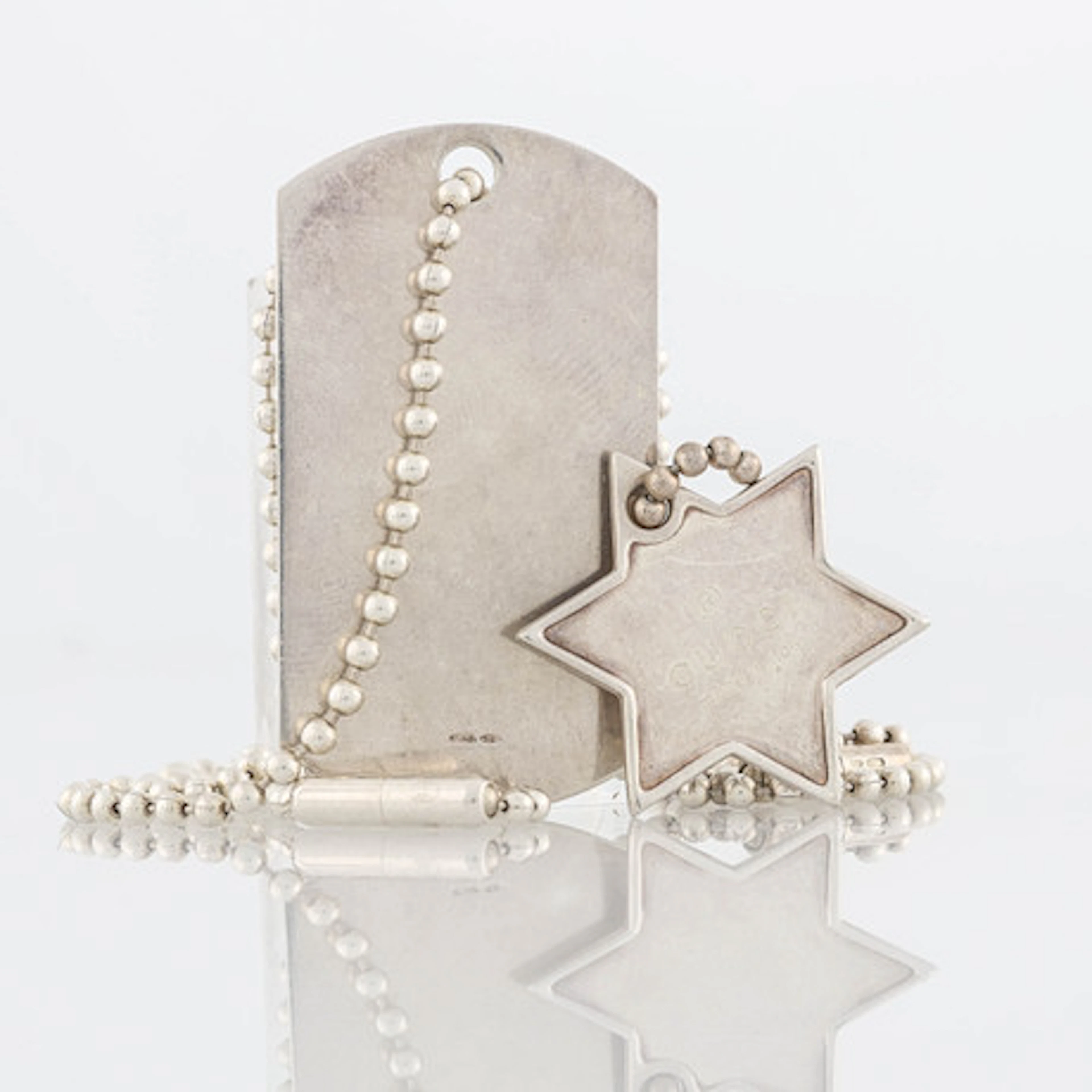 GUCCI. Halsband, sterlingsilver, kullänk, …