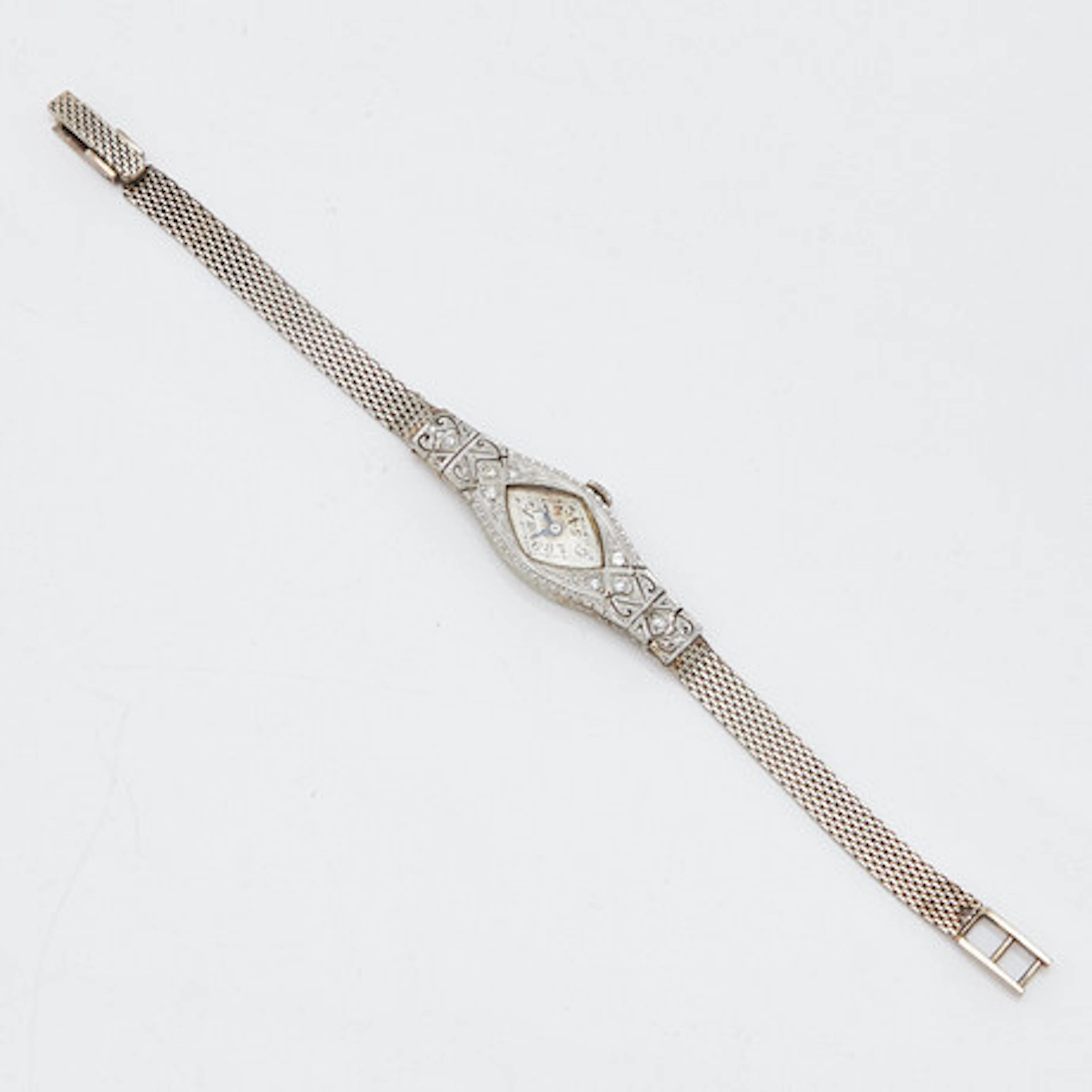 Kvinnors Hand slingrande klocka 585 vitt g…