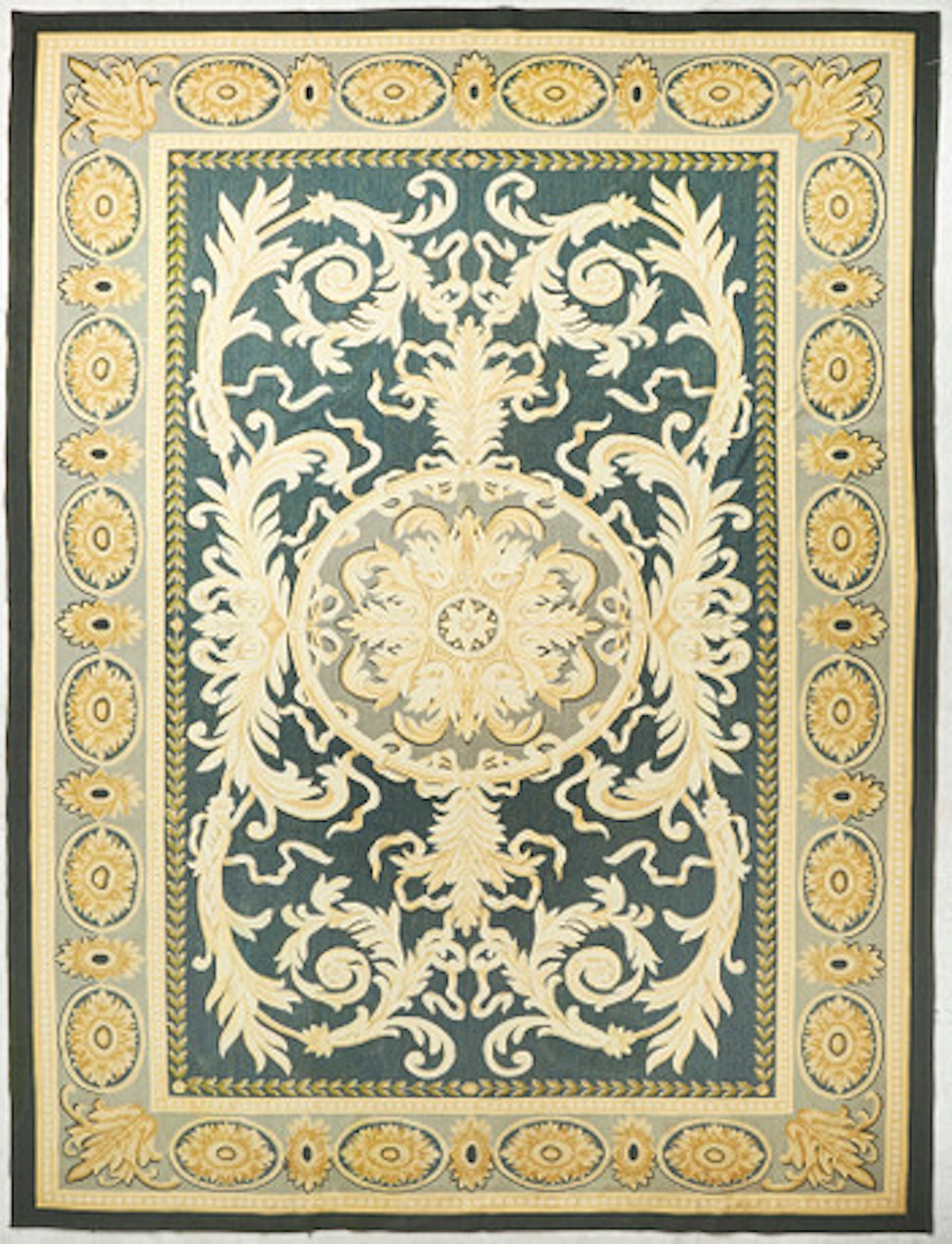 MATTA, Kelim/slätvävd Aubusson-stil, sanno…