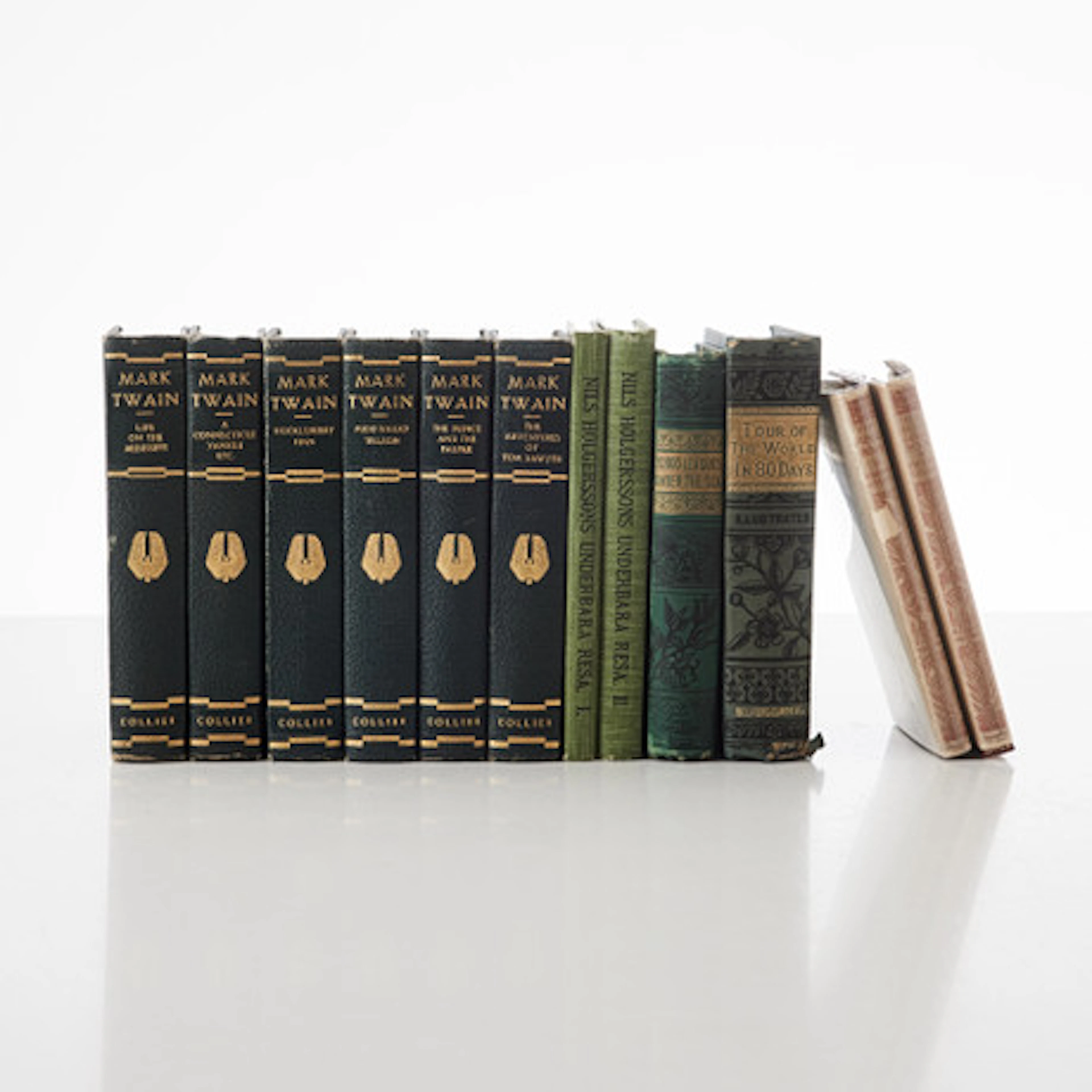 MARK TWAIN, JULES VERNE M. FL. (12).