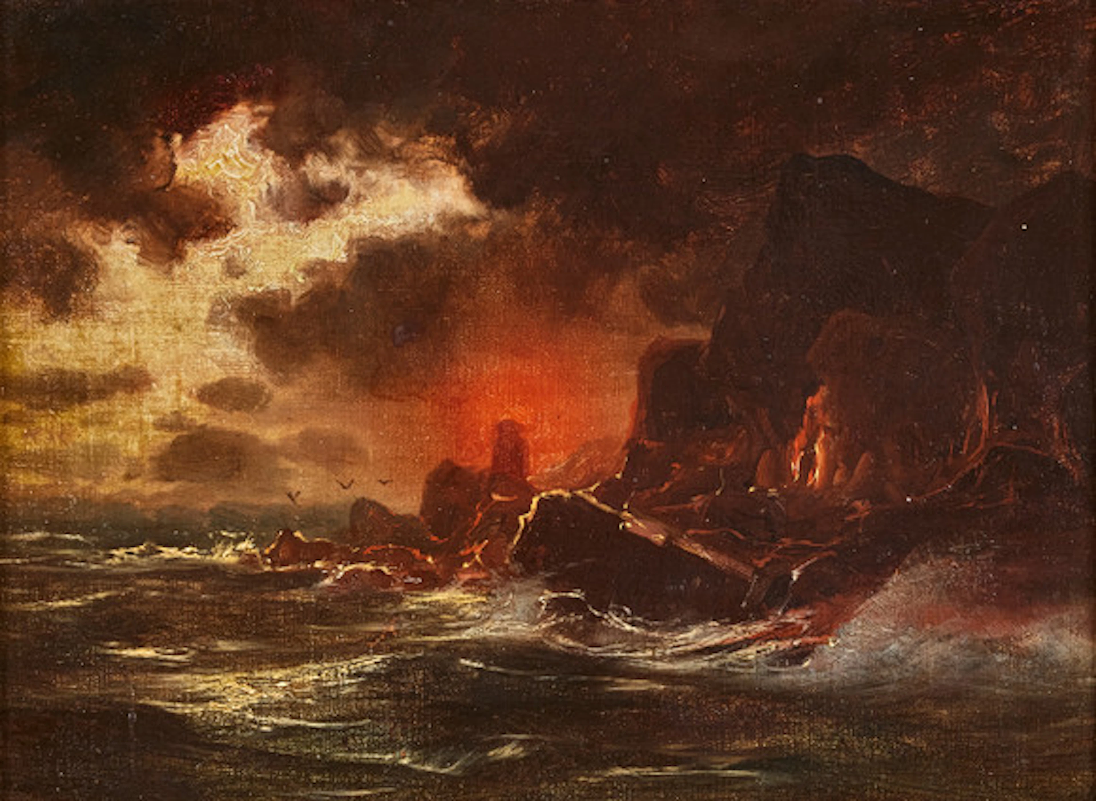 LARSON MARCUS (1825-1864) TILLSKRIVEN. Ovä…