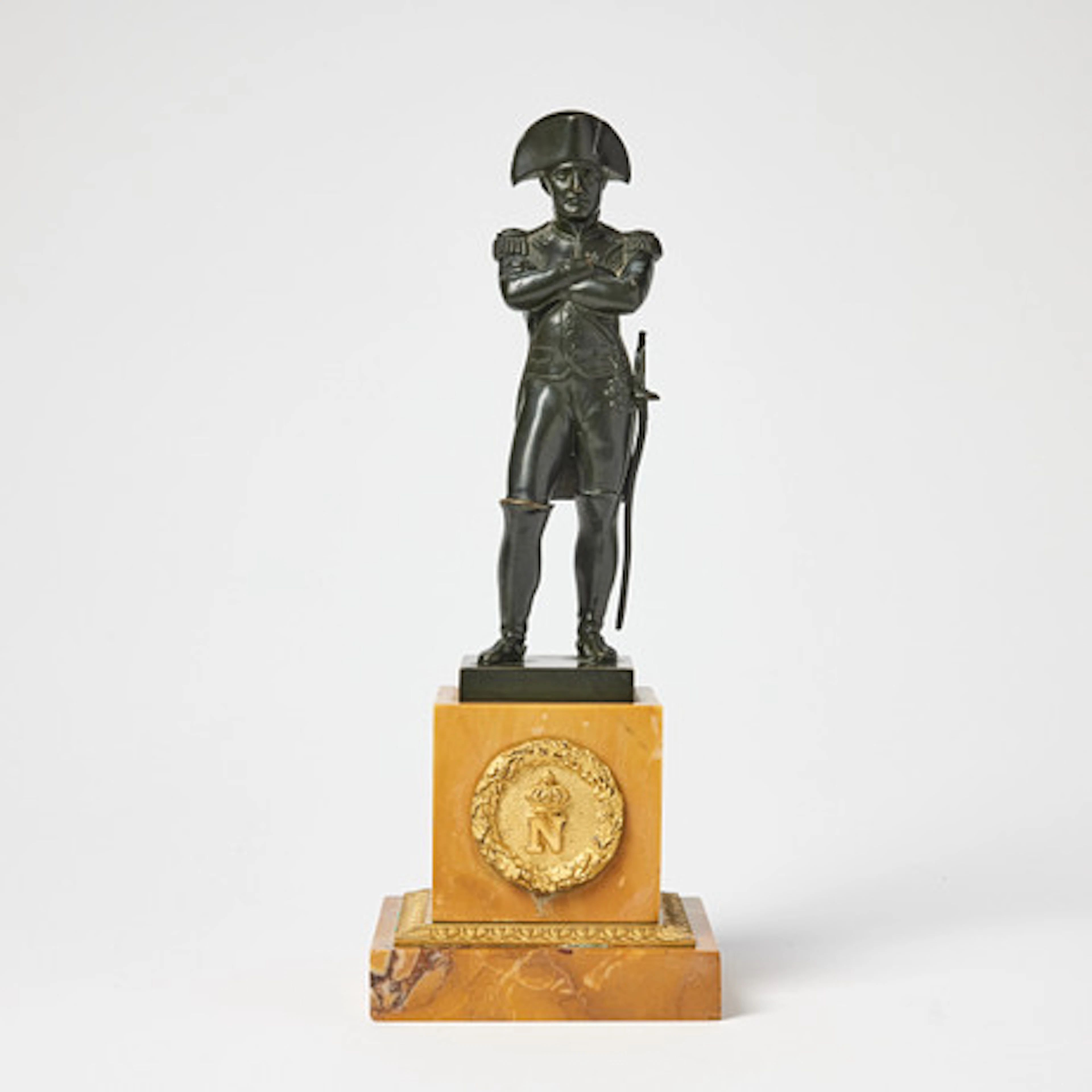 Napoleon Memorabilia, förgylld och mörkpat…