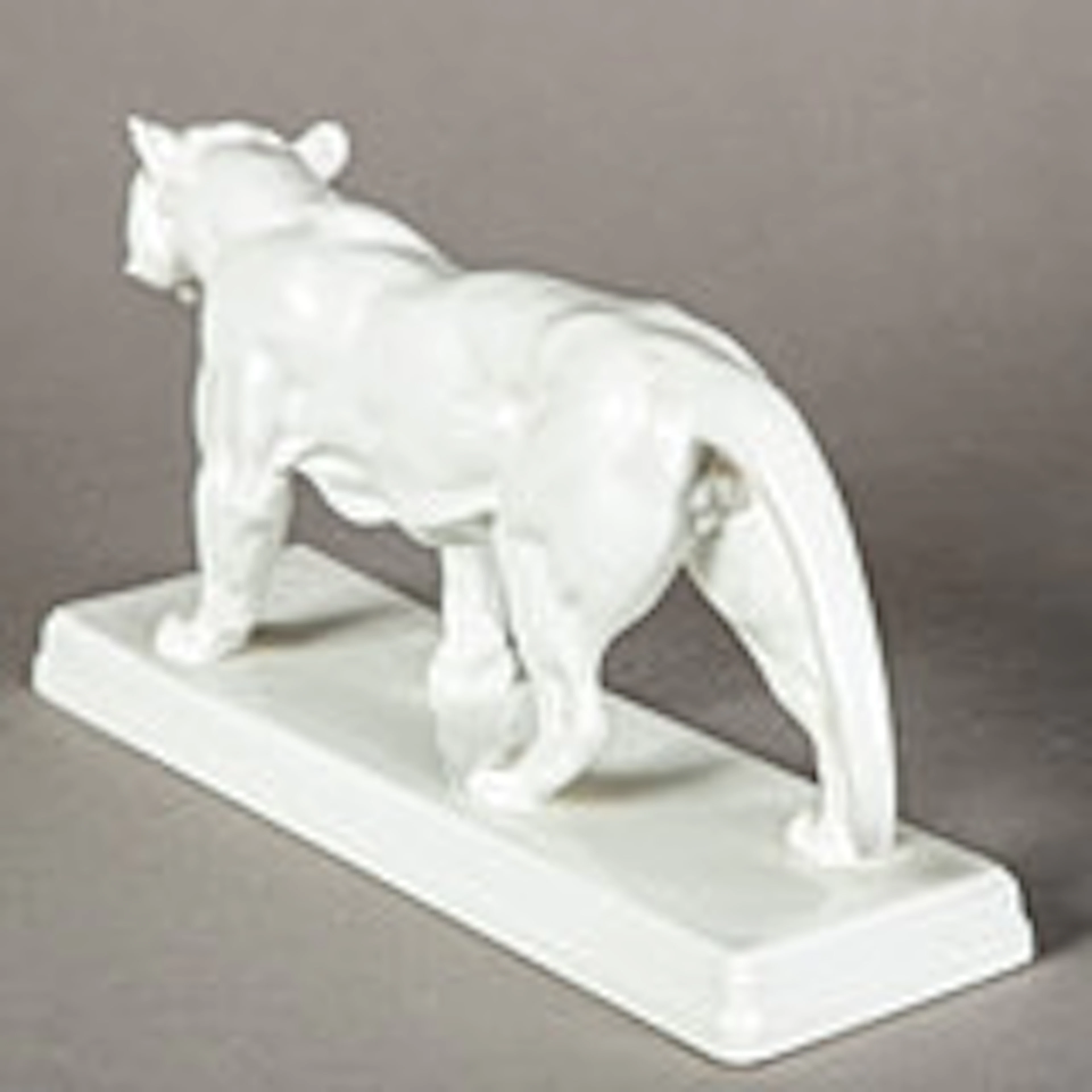 KPM Berlin, Striding Tiger, 1900-tal.