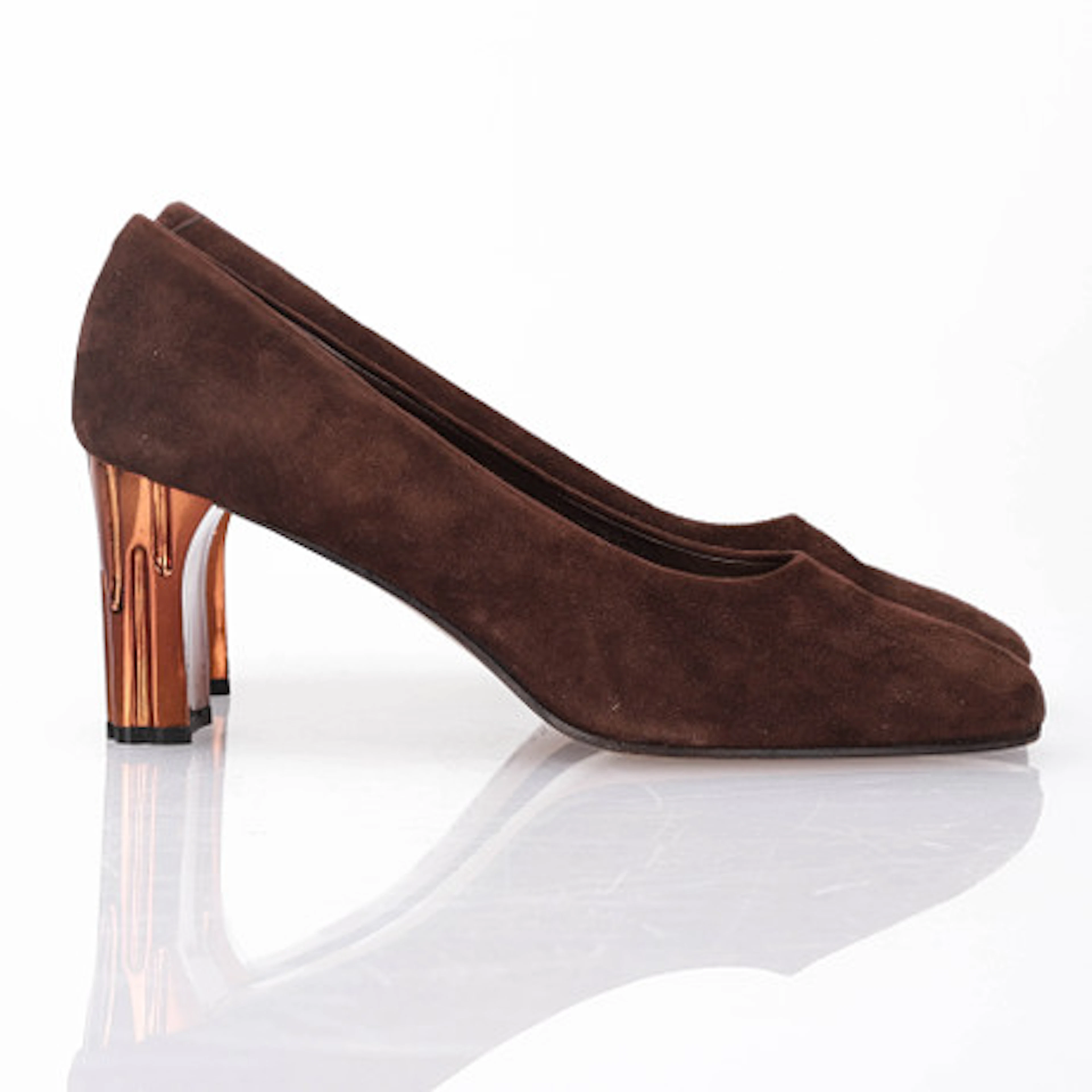 SKOR pumps Giada, 40 1/2, brun mocka, Ital…