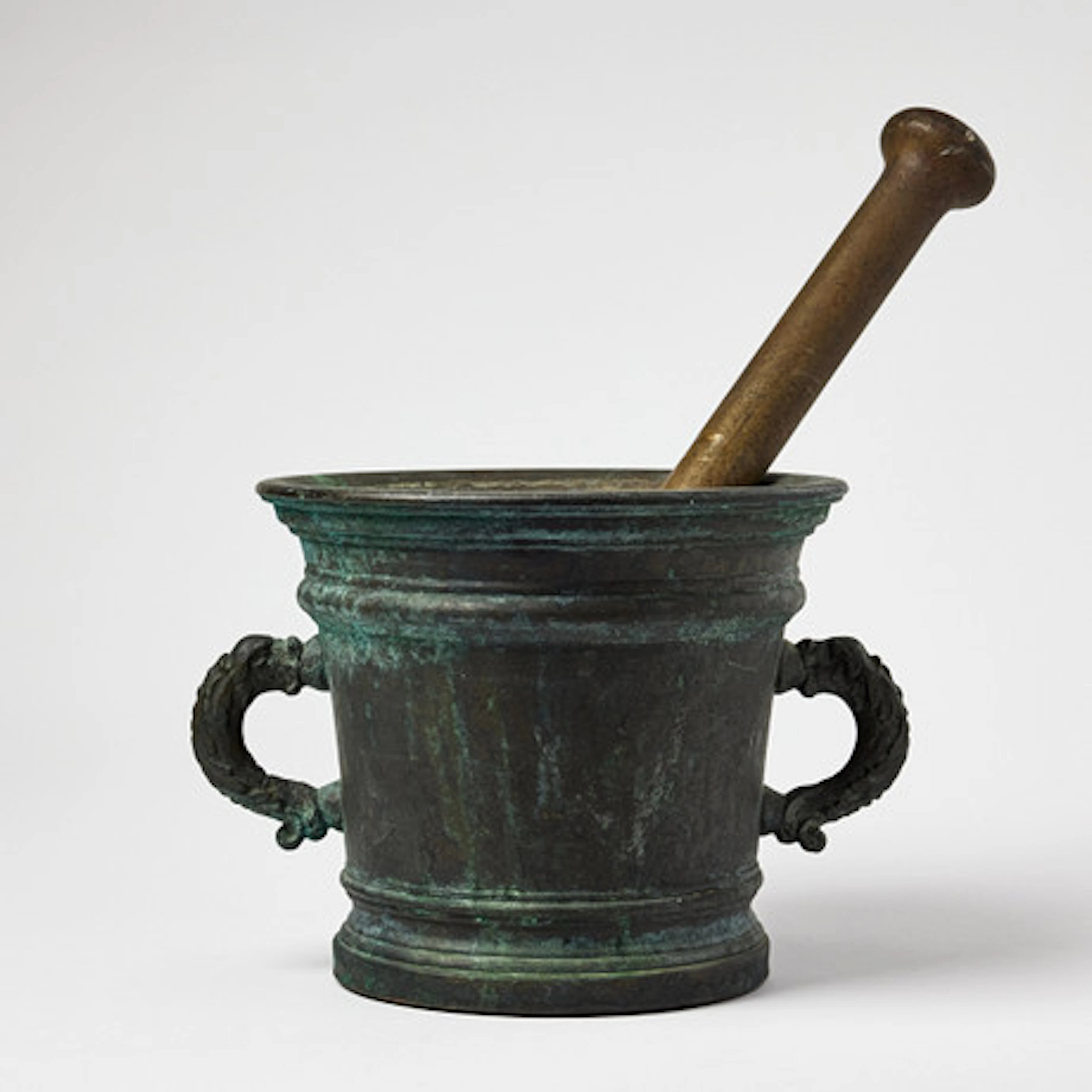 MORTEL med PISTILL, barock, omkring 1700/1…
