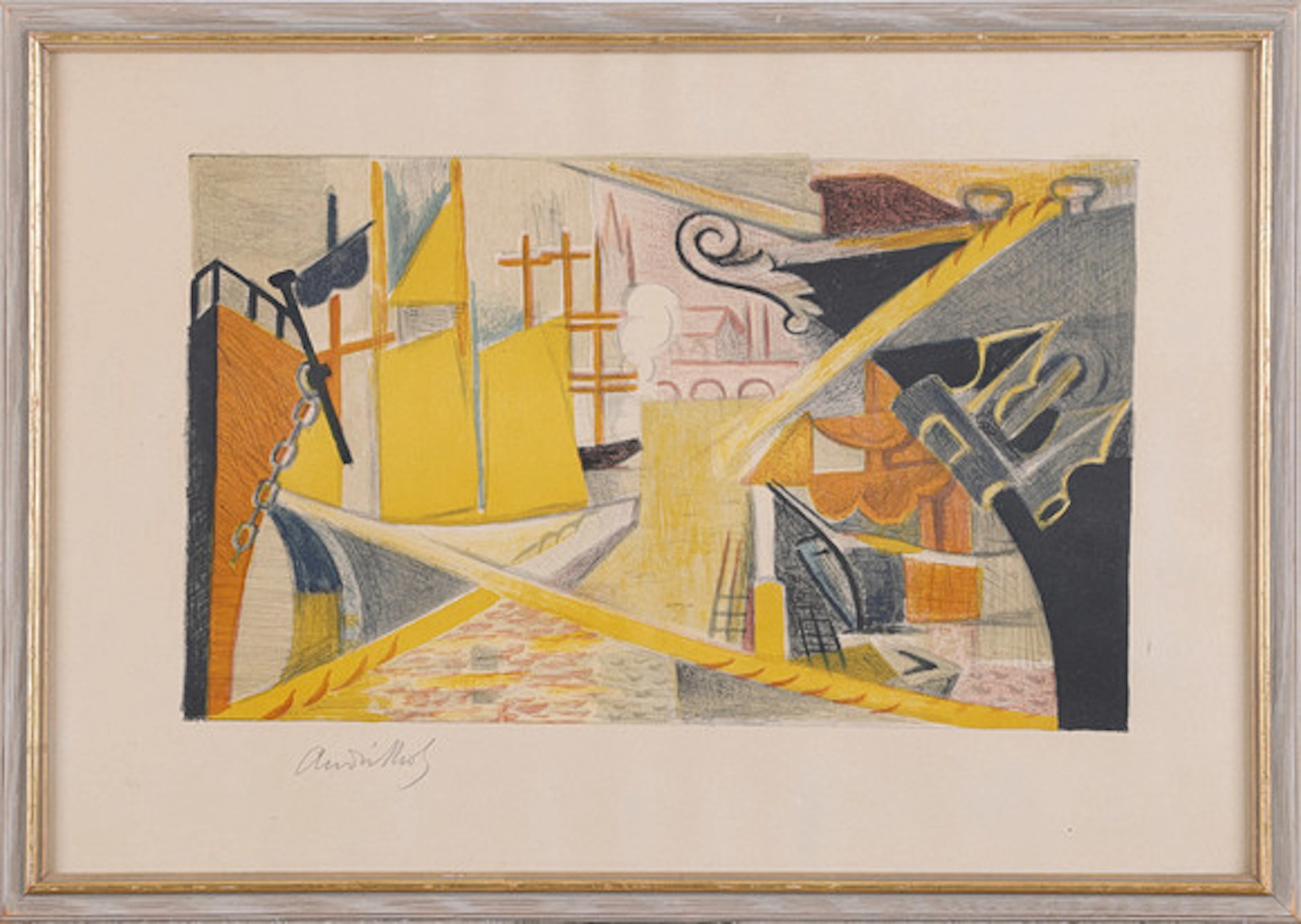 ANDRÉ LHOTE (FRANKRIKE, 1885-1962). "Le Po…