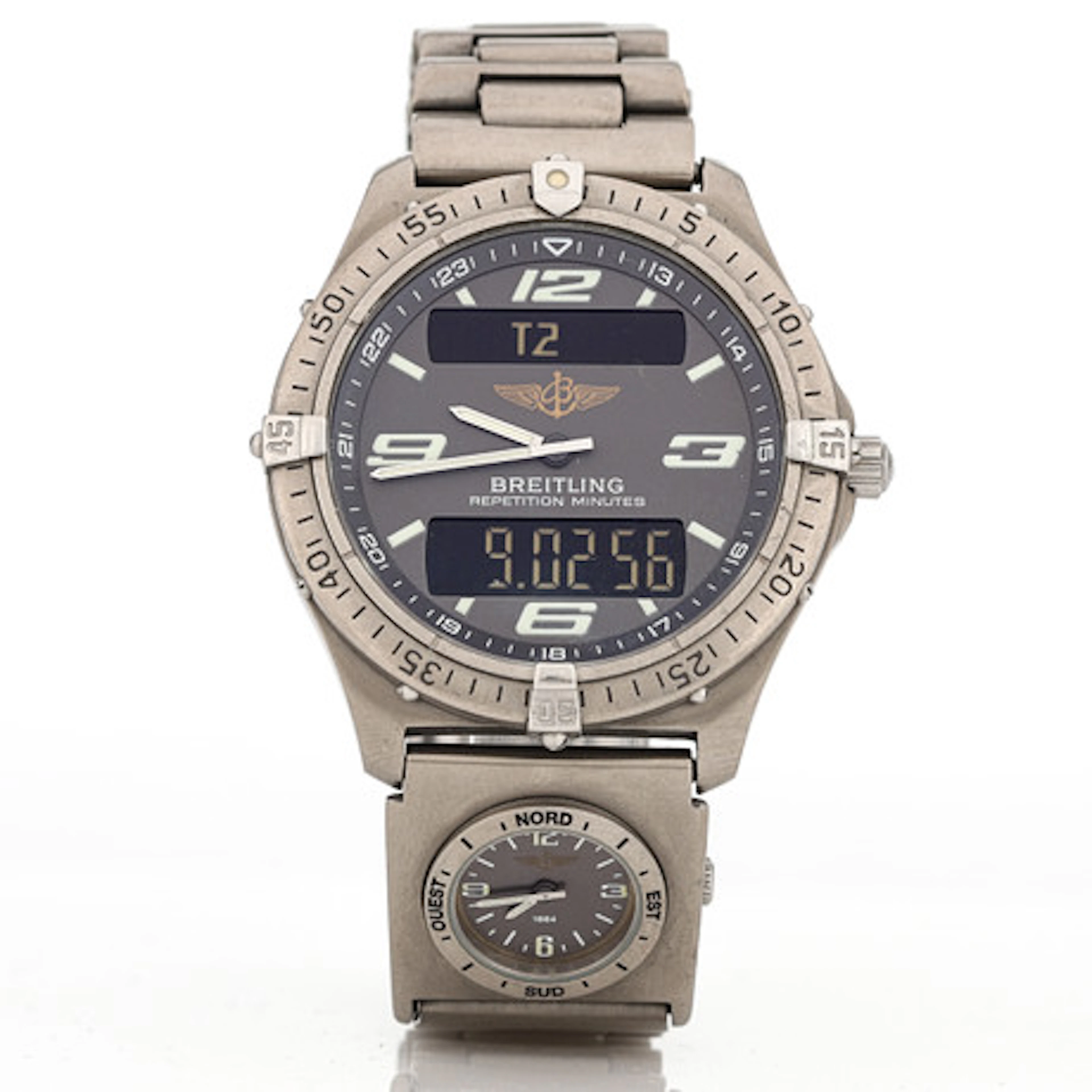 BREITLING AERO SPACE MED UTC UR, armbandsu…