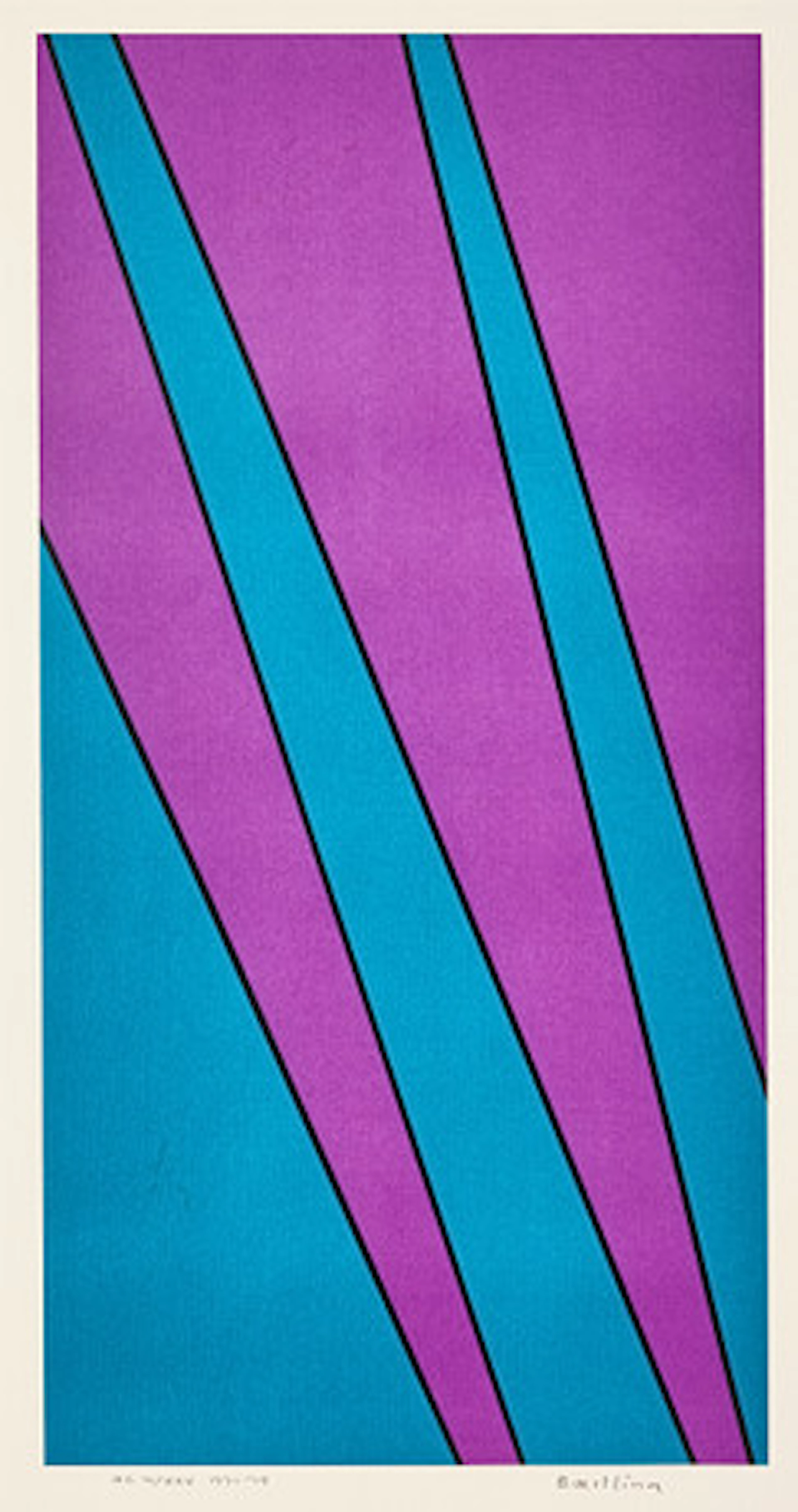OLLE BAERTLING. "Yio", färgserigrafi, 1974…