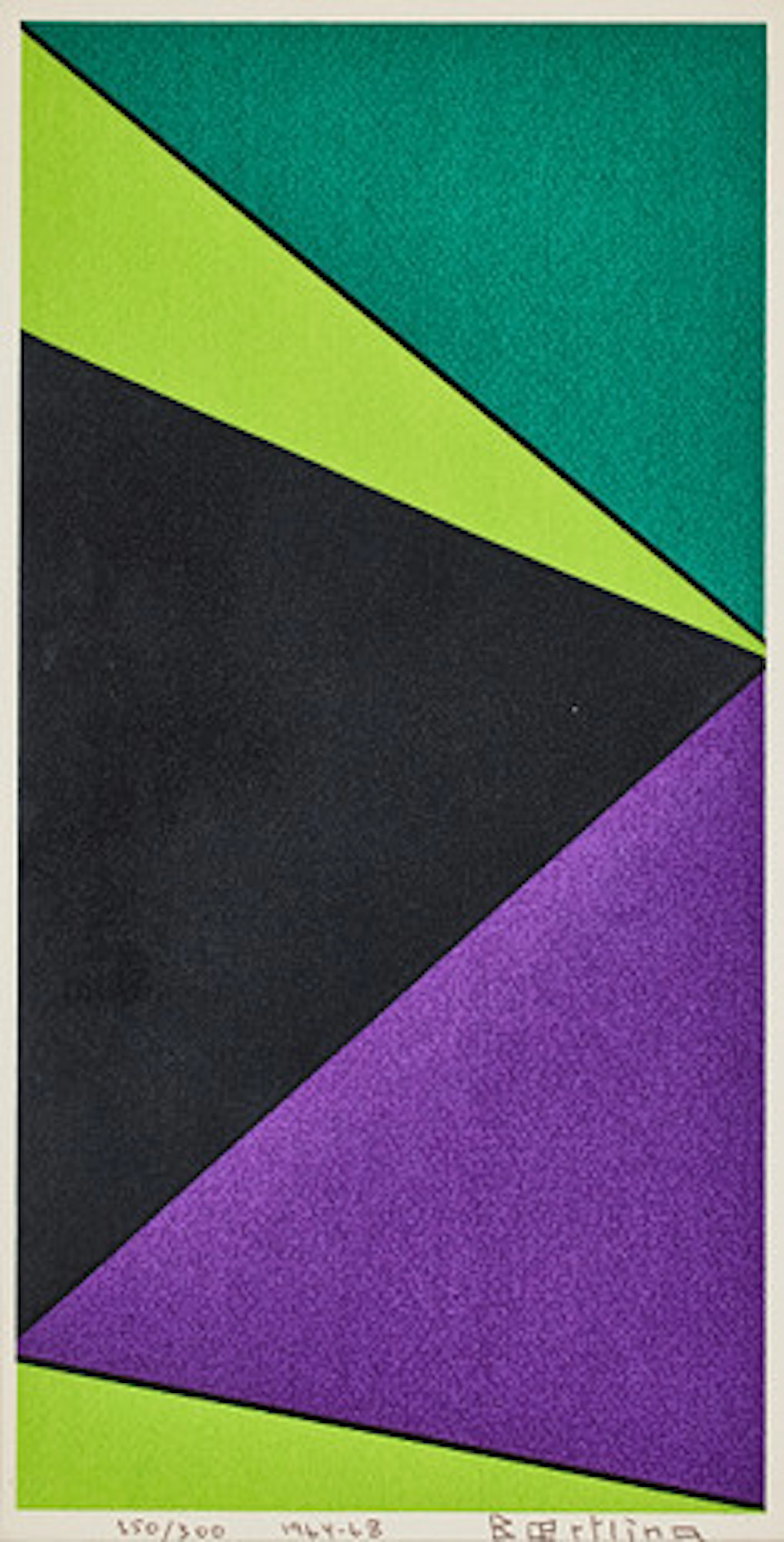 OLLE BAERTLING. "Suamy", färgserigrafi, 19…