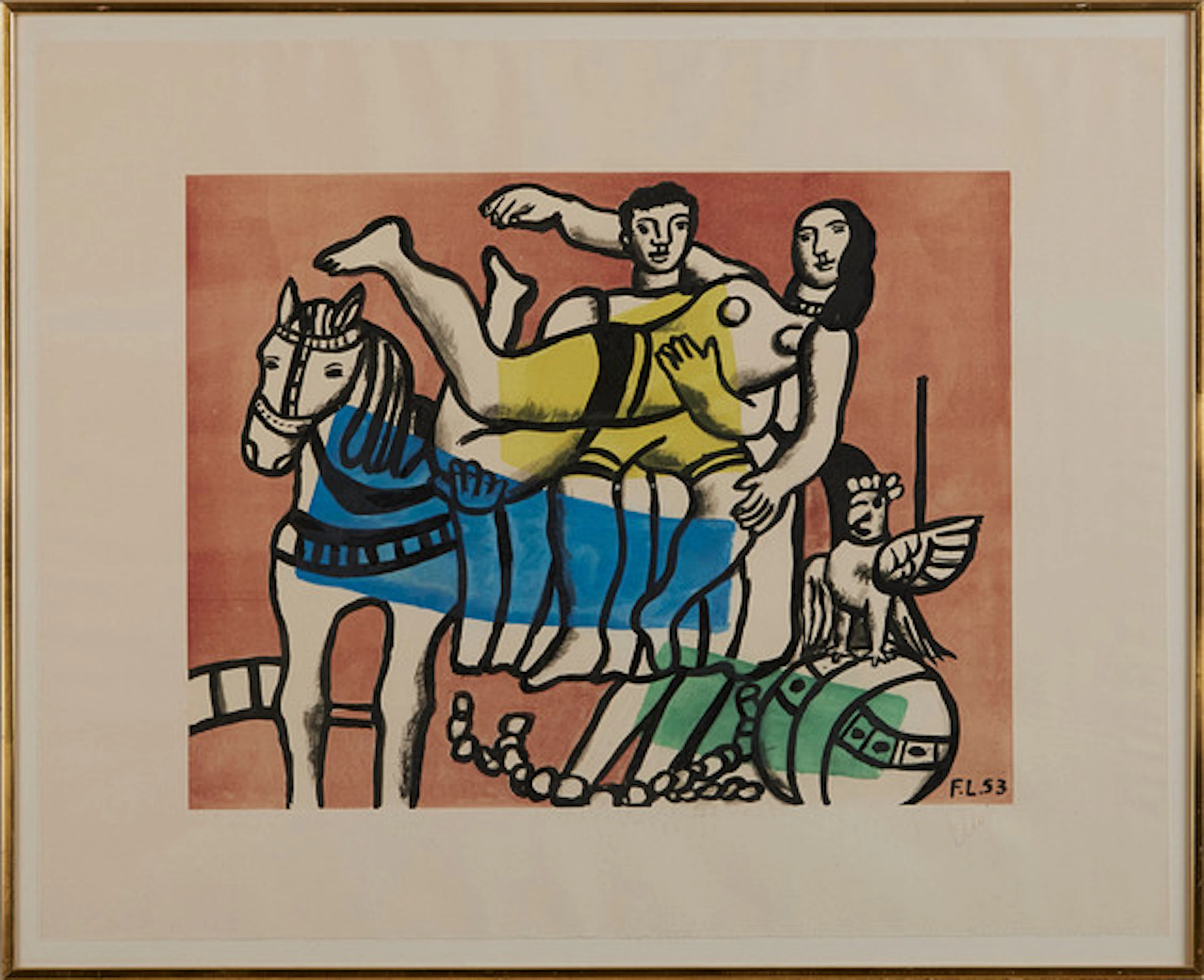 FERNAND LEGÉR (1881-1955) efter "La parade…