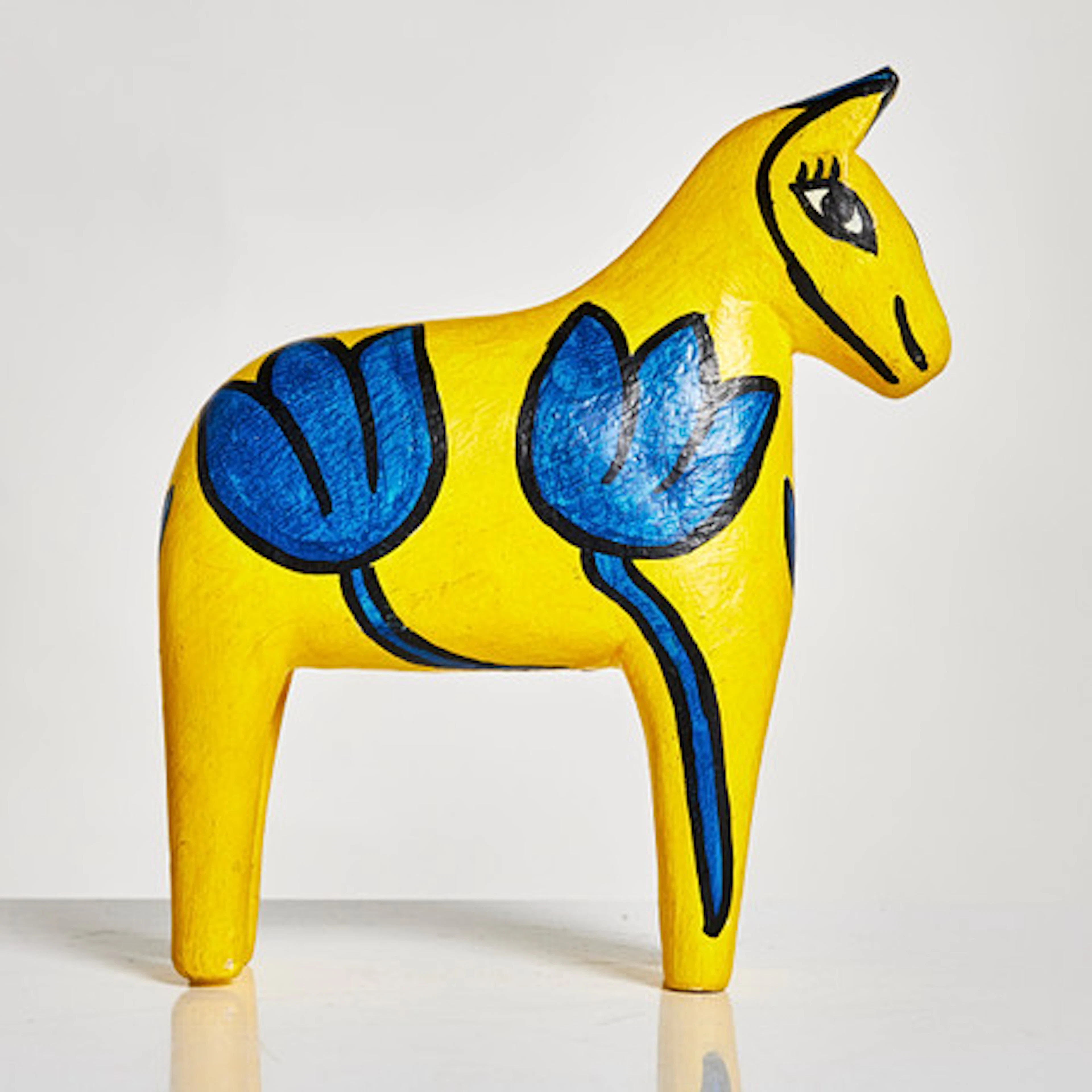 ULRICA HYDMAN-VALLIEN. Hästskulptur, bemål…