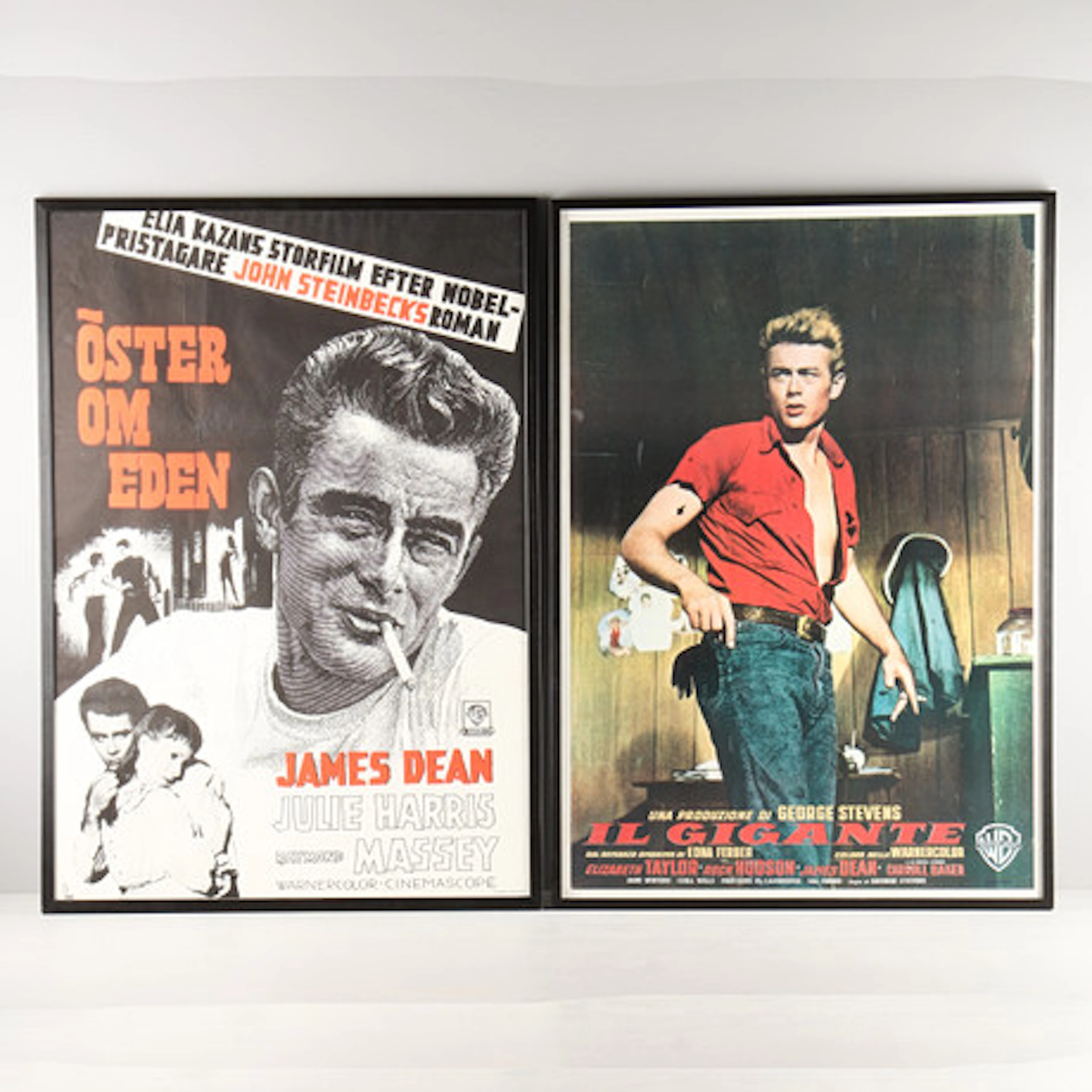 FILMAFFISCHER, 2 stycken, James Dean, mode…