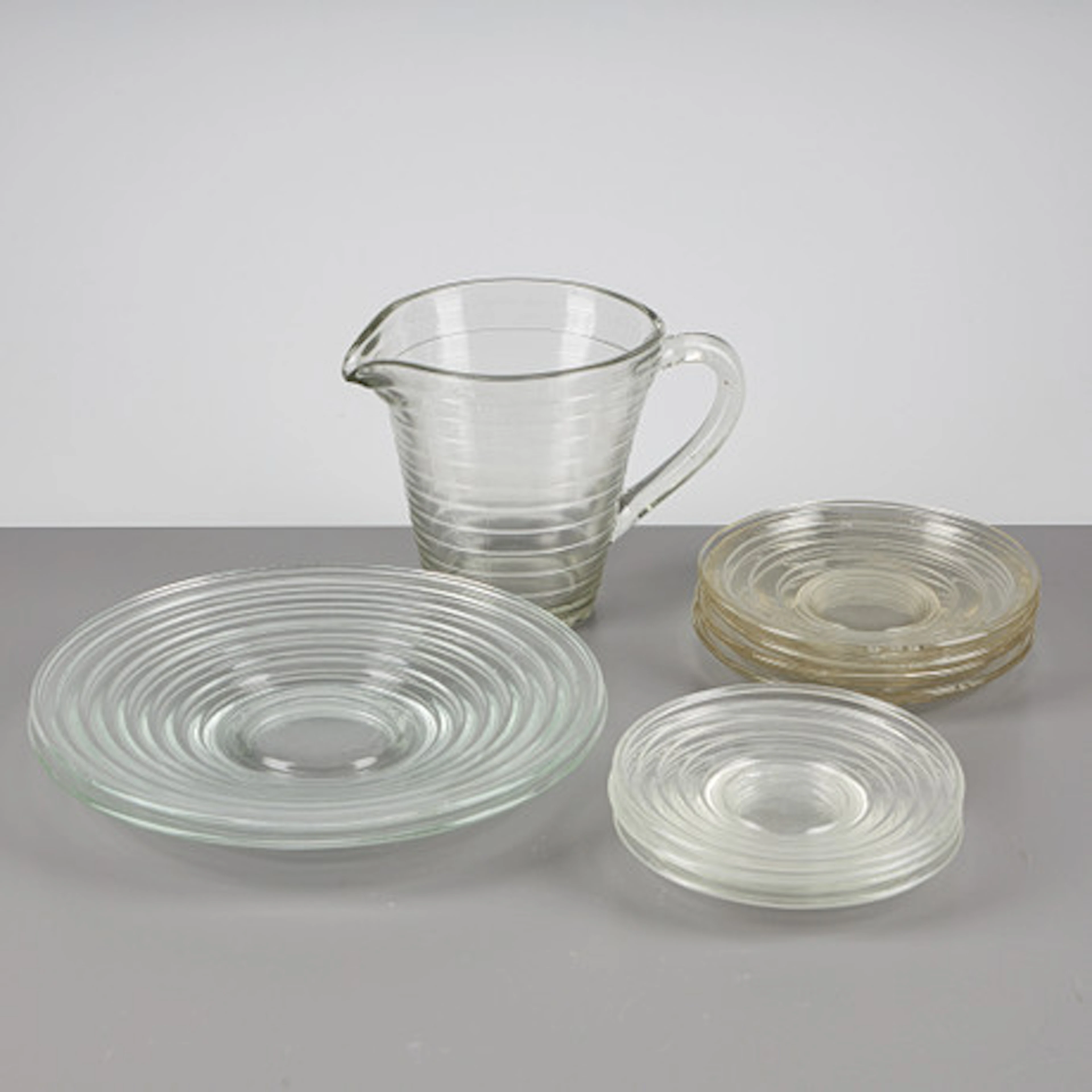 AINO AALTO. SERVISDELAR, 11 delar, glas, "…