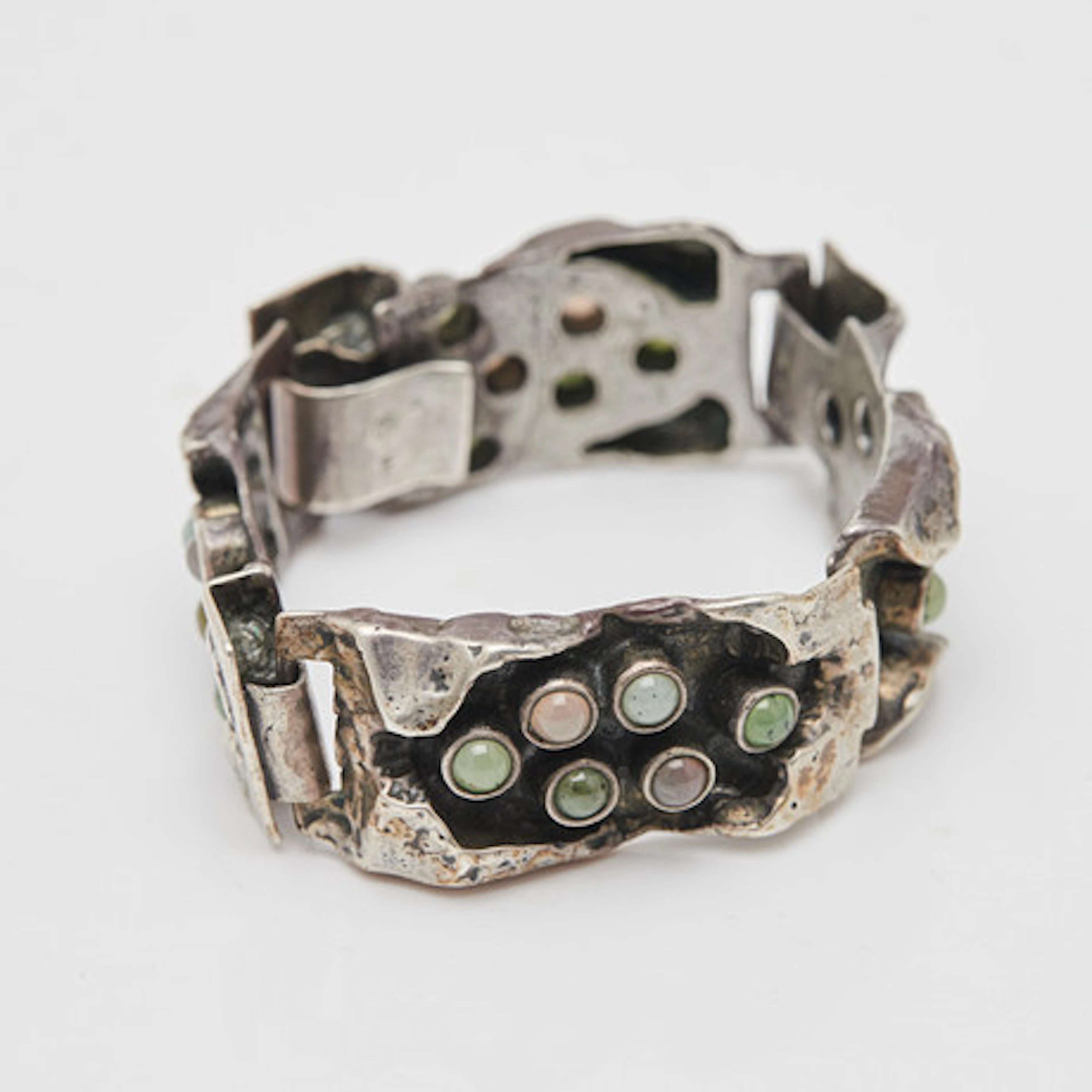 BURKHARD & MONIKA OLY. Armband, 835 silver…