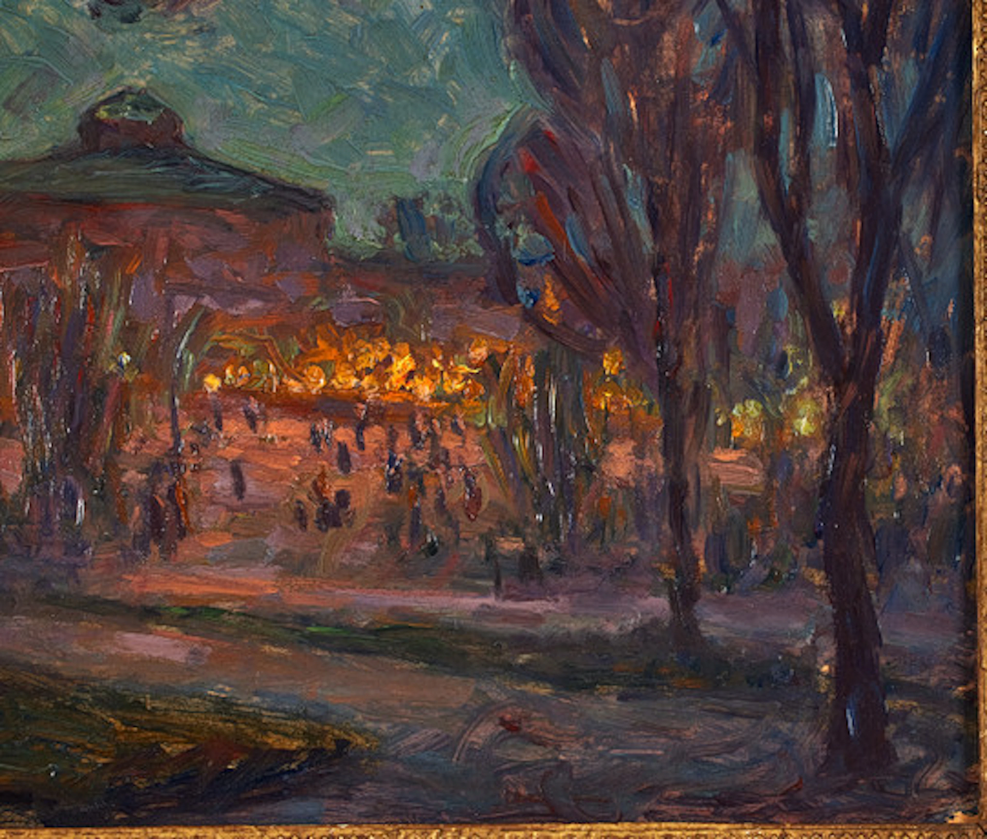 PRINS EUGEN. "Ljus över slätten", olja på …