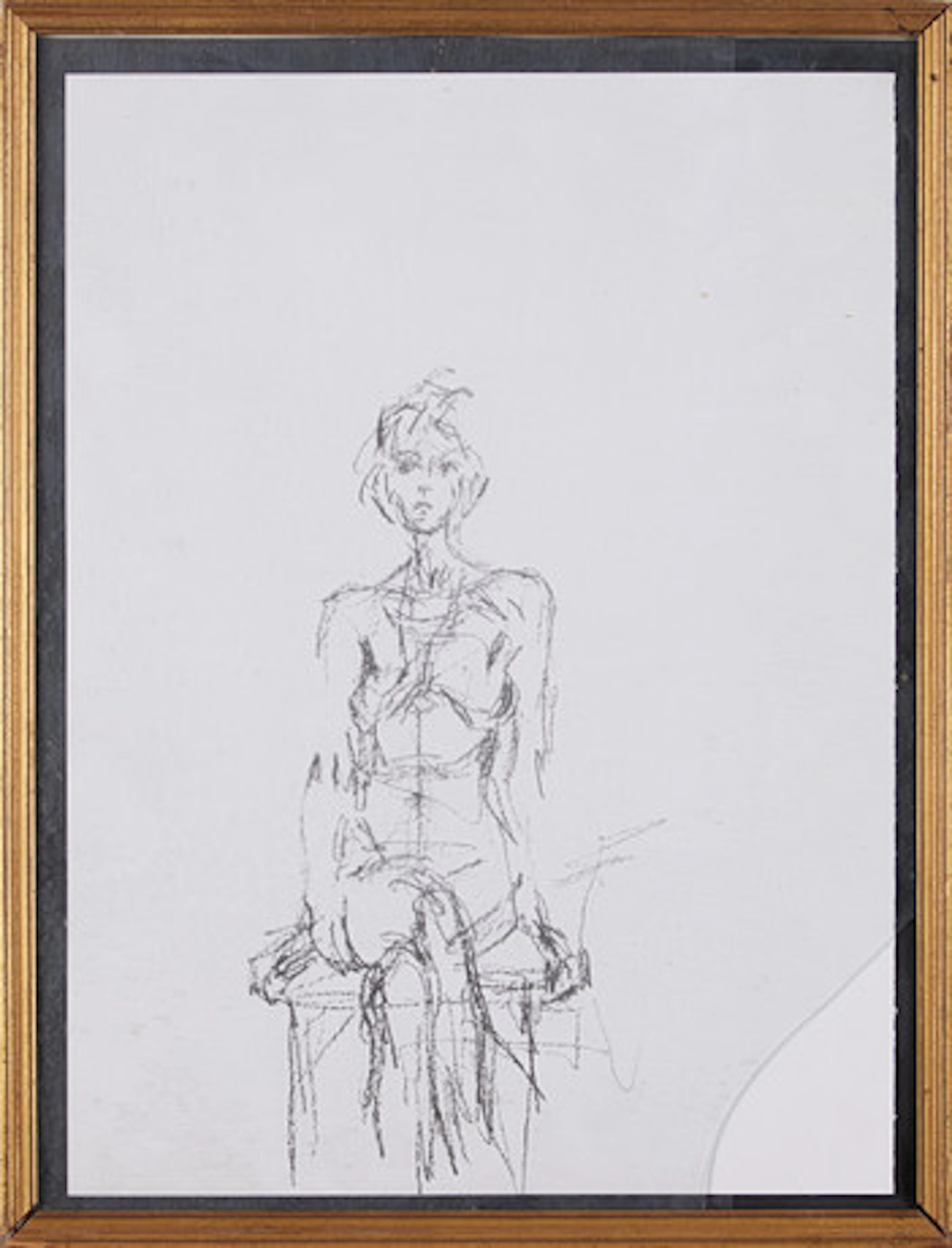 ALBERTO GIACOMETTI. Figurscen, ur Derrière…
