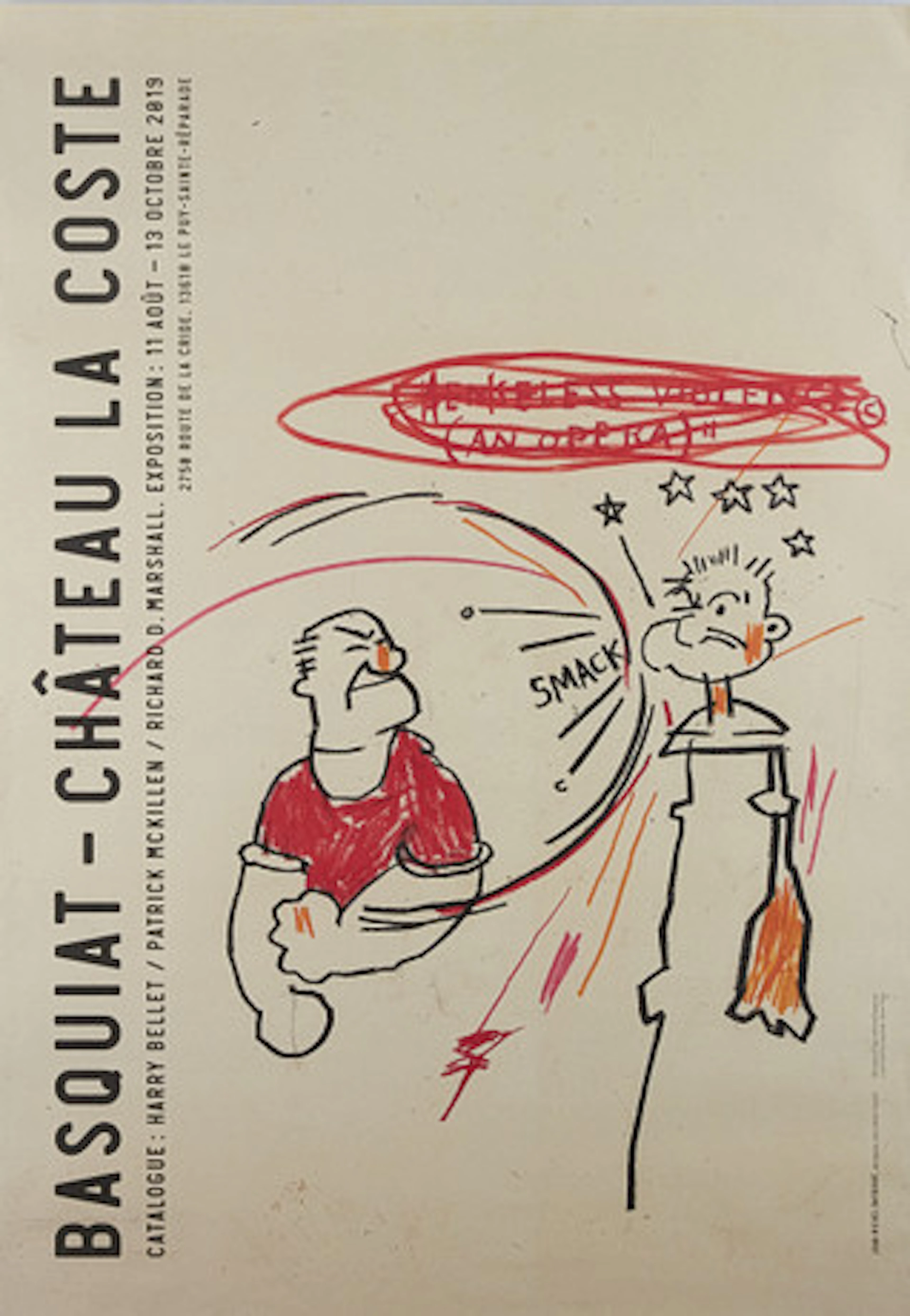 JEAN-MICHEL BASQUIAT. Efter. Chateau La Co…