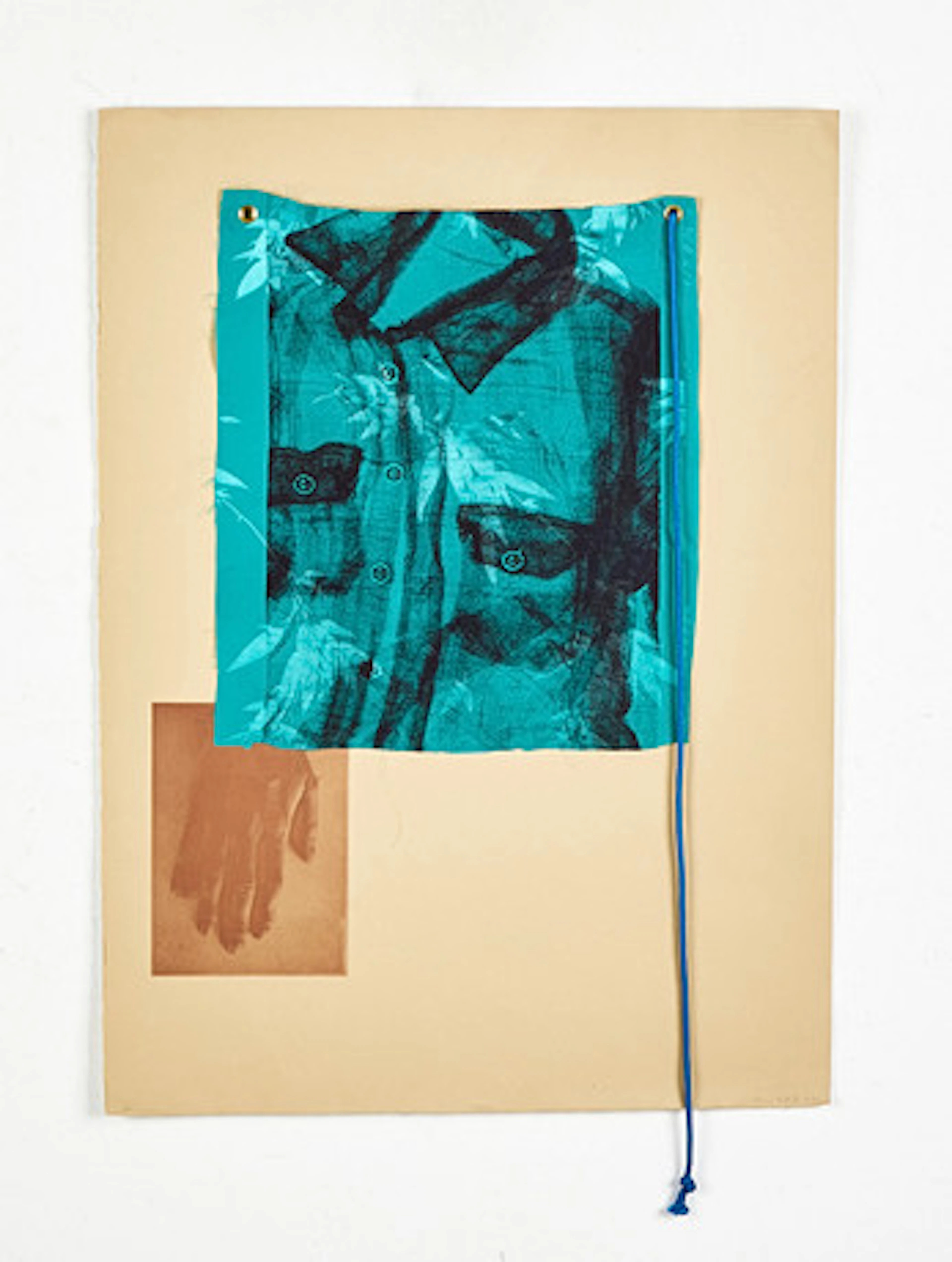 SUSAN WEIL. Collage, blandteknik, signerad…