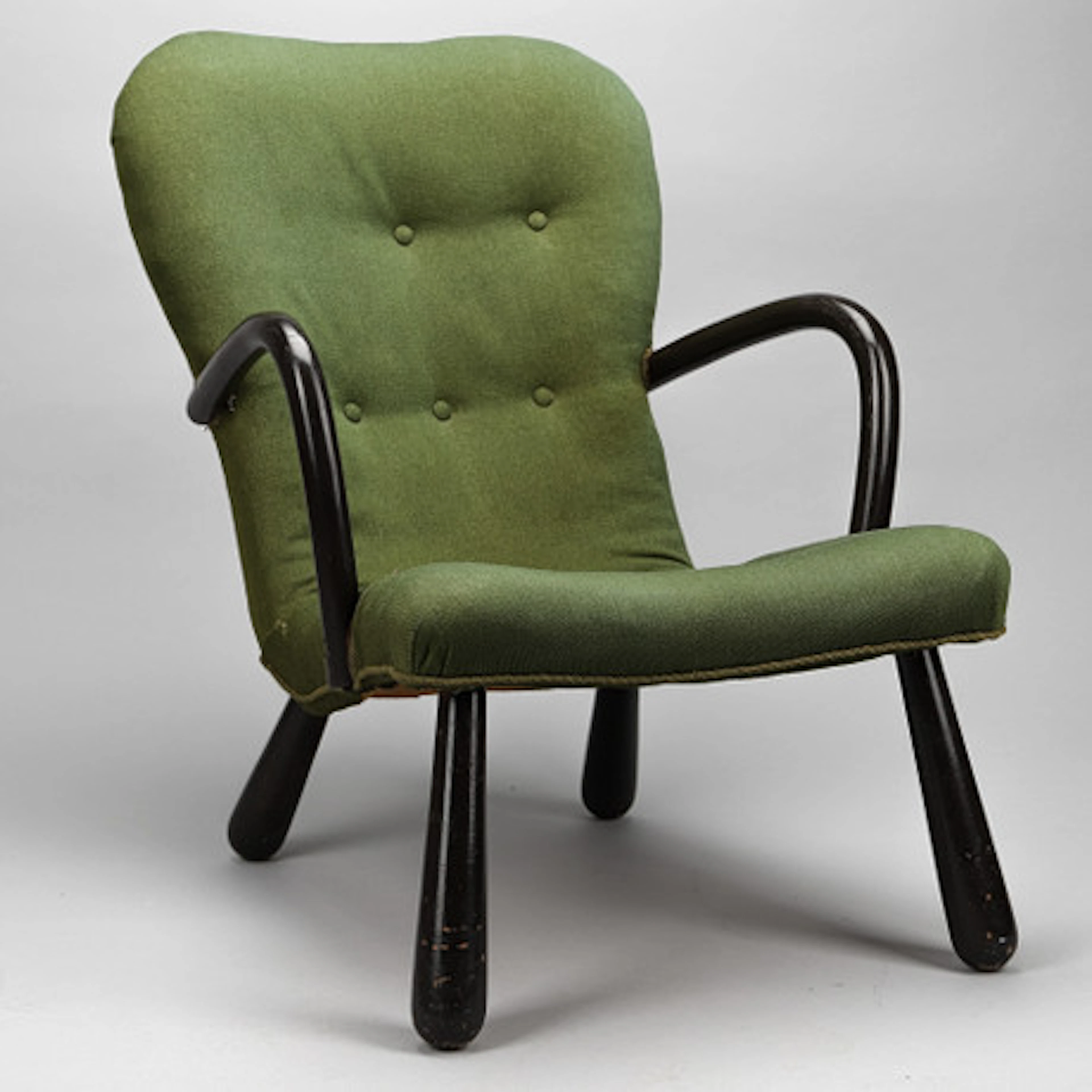 FÅTÖLJ "Clam chair"/"Muslingestol", Skive …
