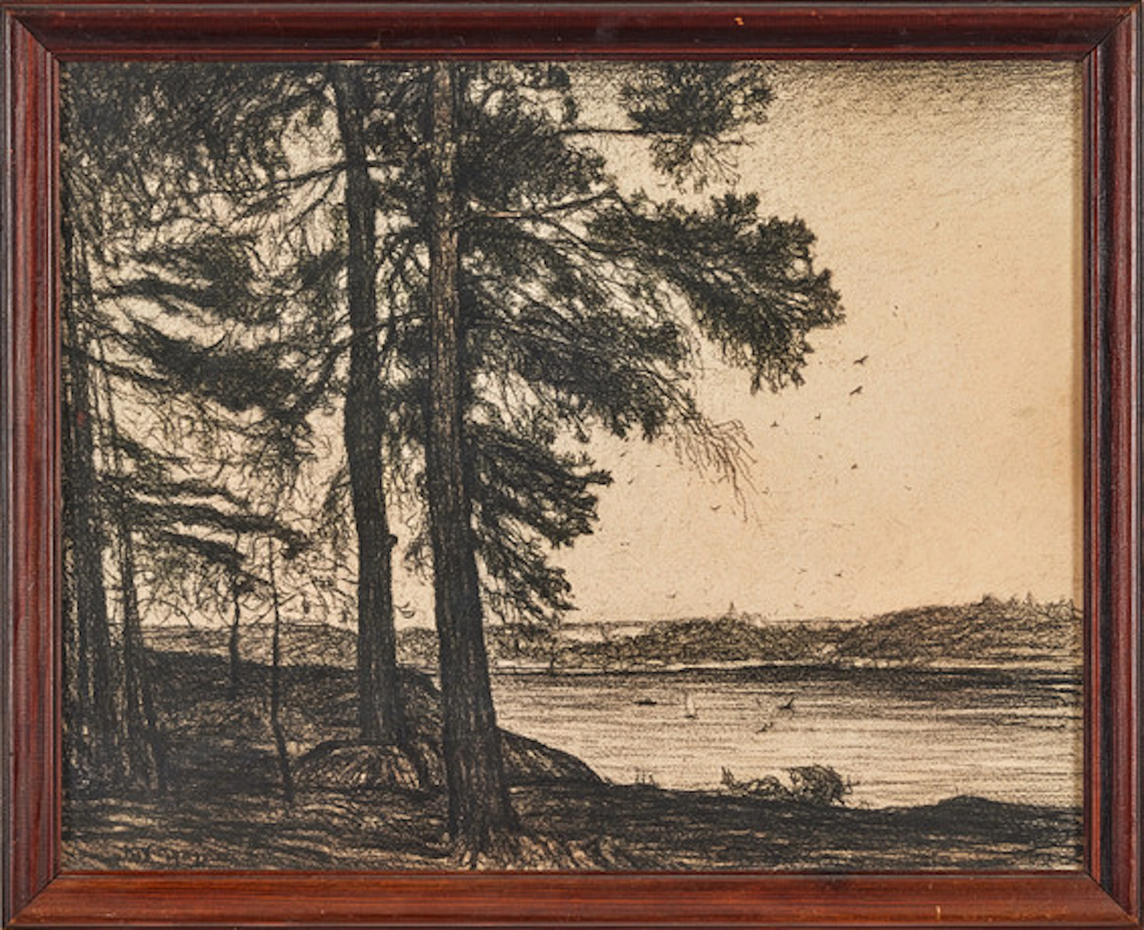 KARL NORDSTRÖM. "Brunnsviken - en sommarna…