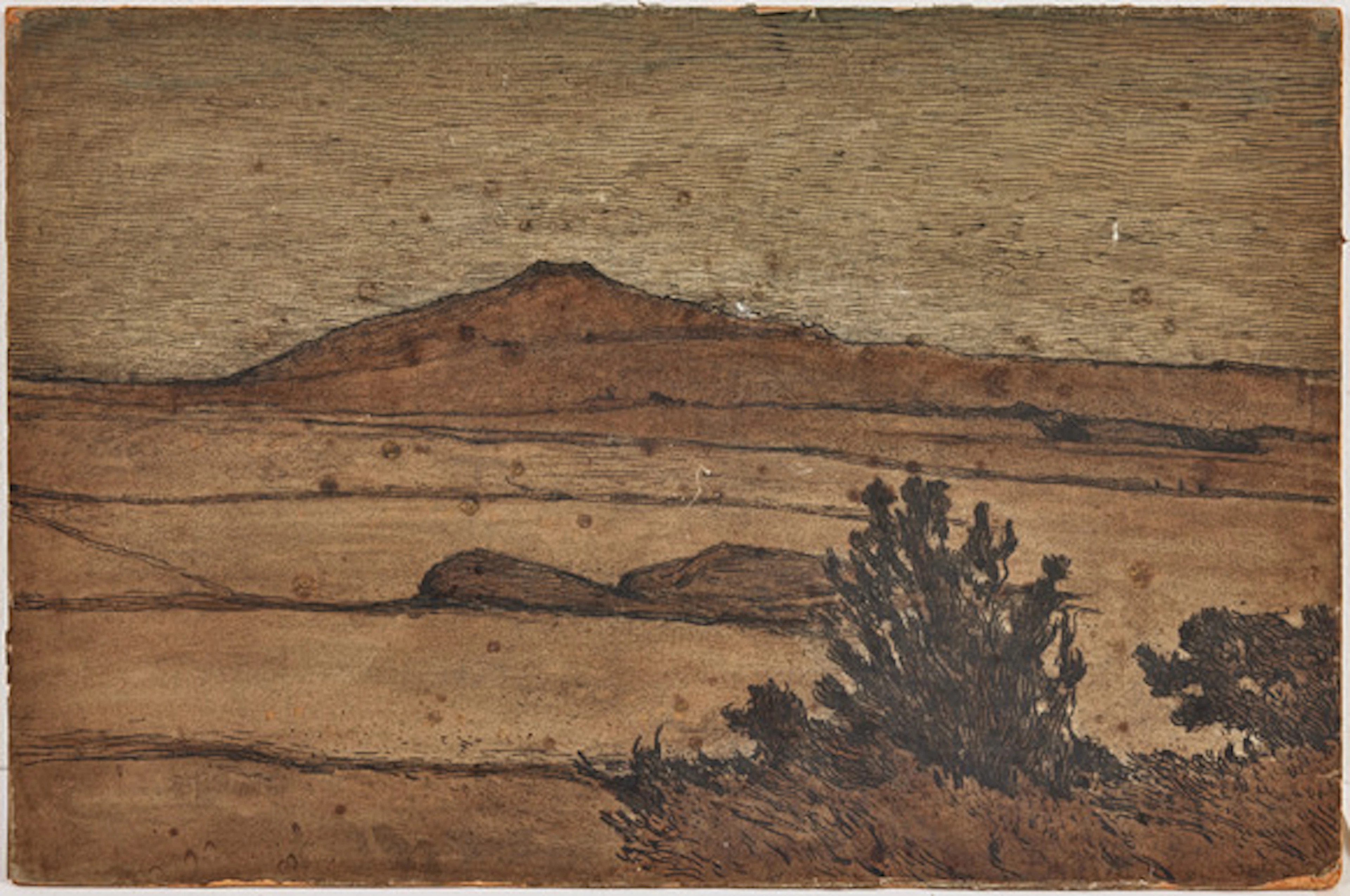 KARL NORDSTRÖM. "Hogadal, Tjörn", tusch o…