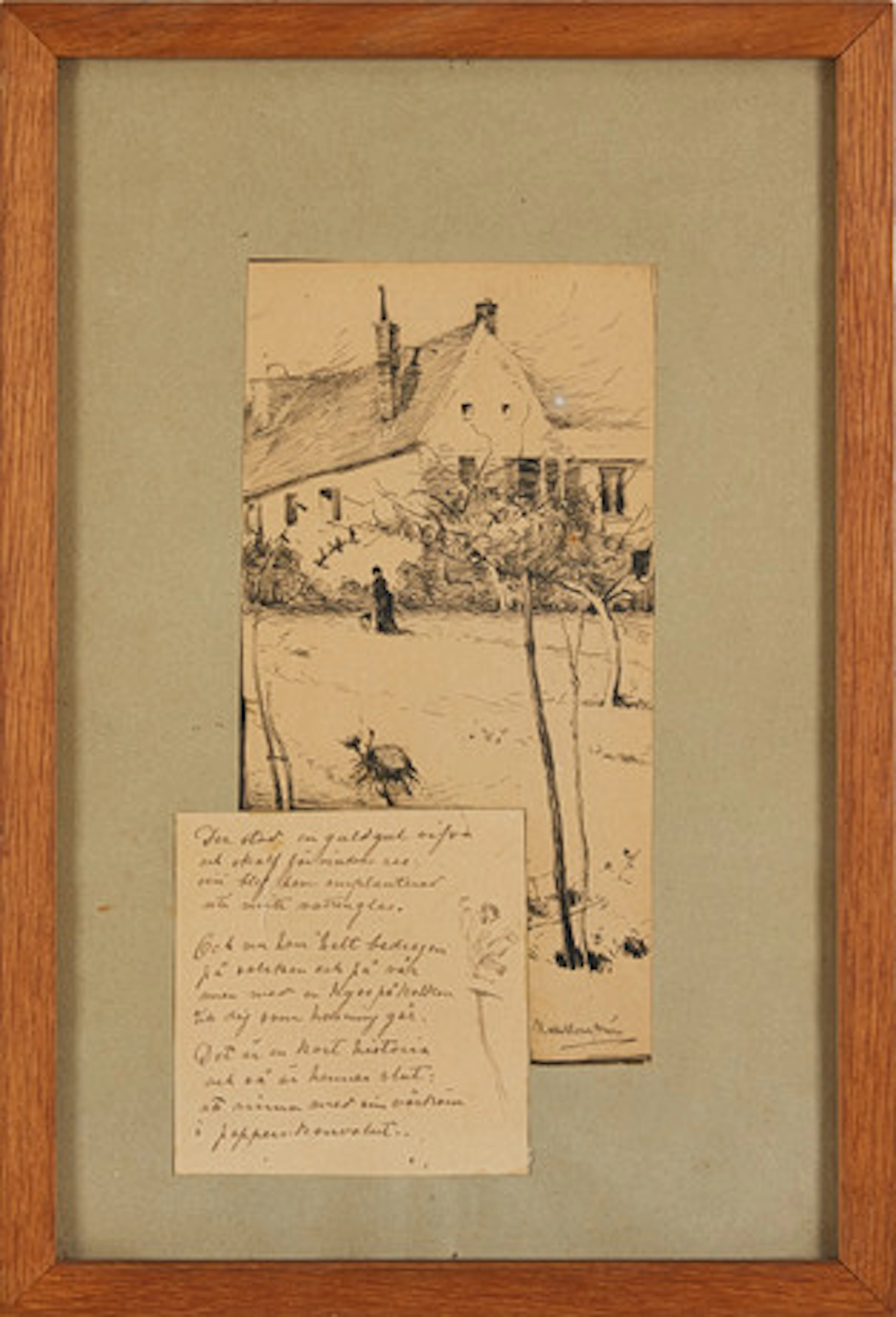 KARL NORDSTRÖM. "Pensionat Laurent", tusc…