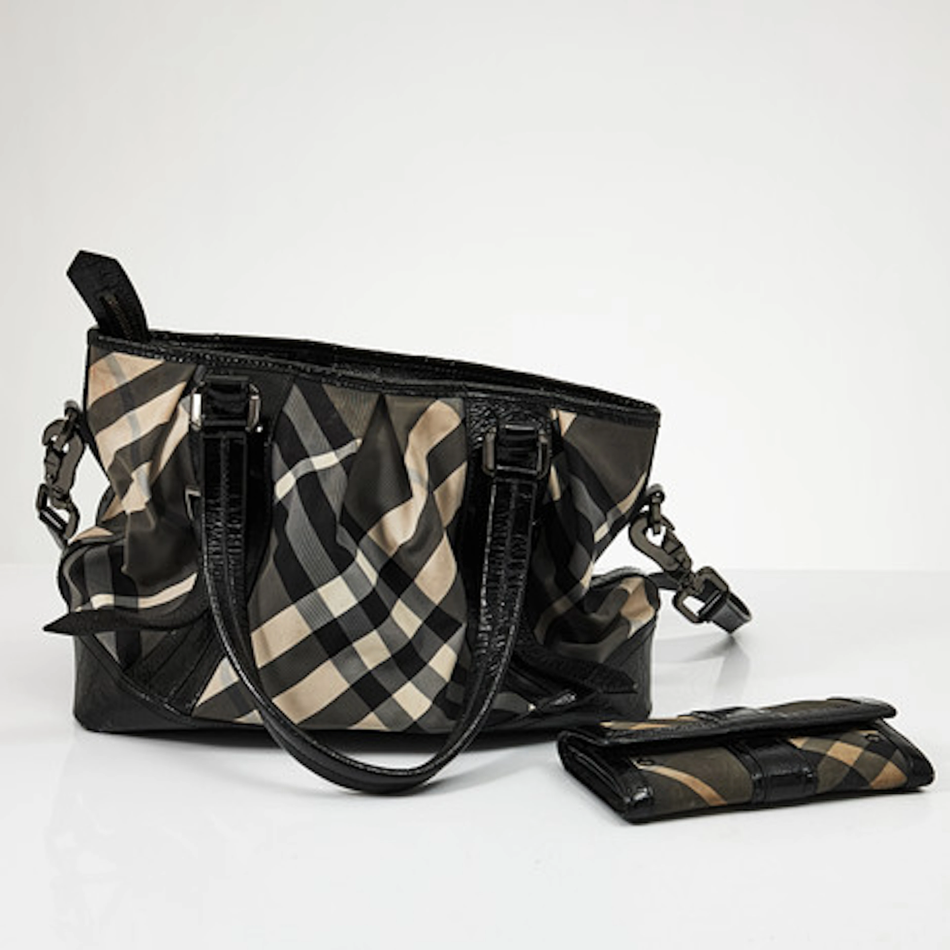 BURBERRY, "Beat Check Lowry Tote Bag", väs…