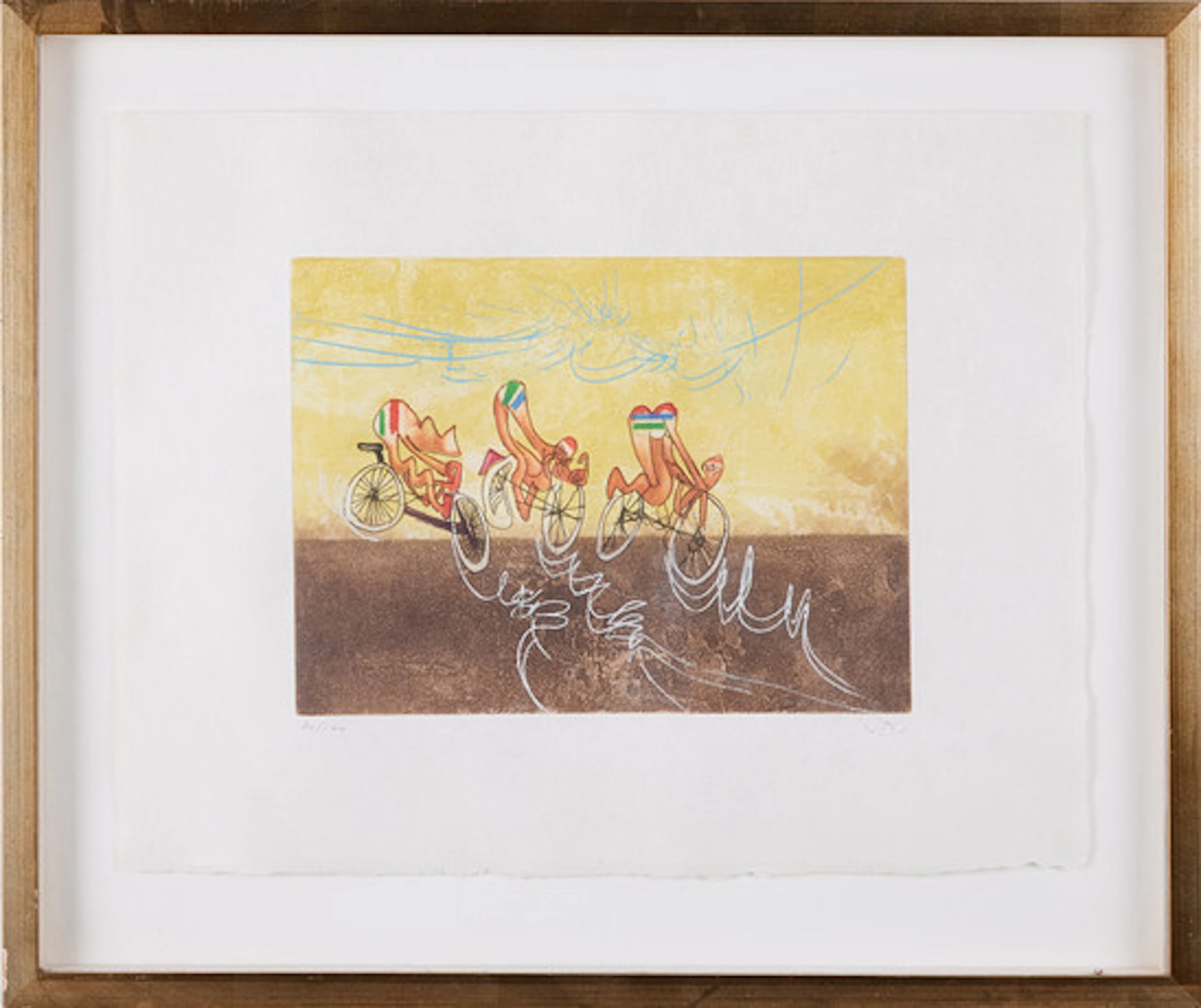 ROBERTO MATTA. färgetsning, monogramsigner…