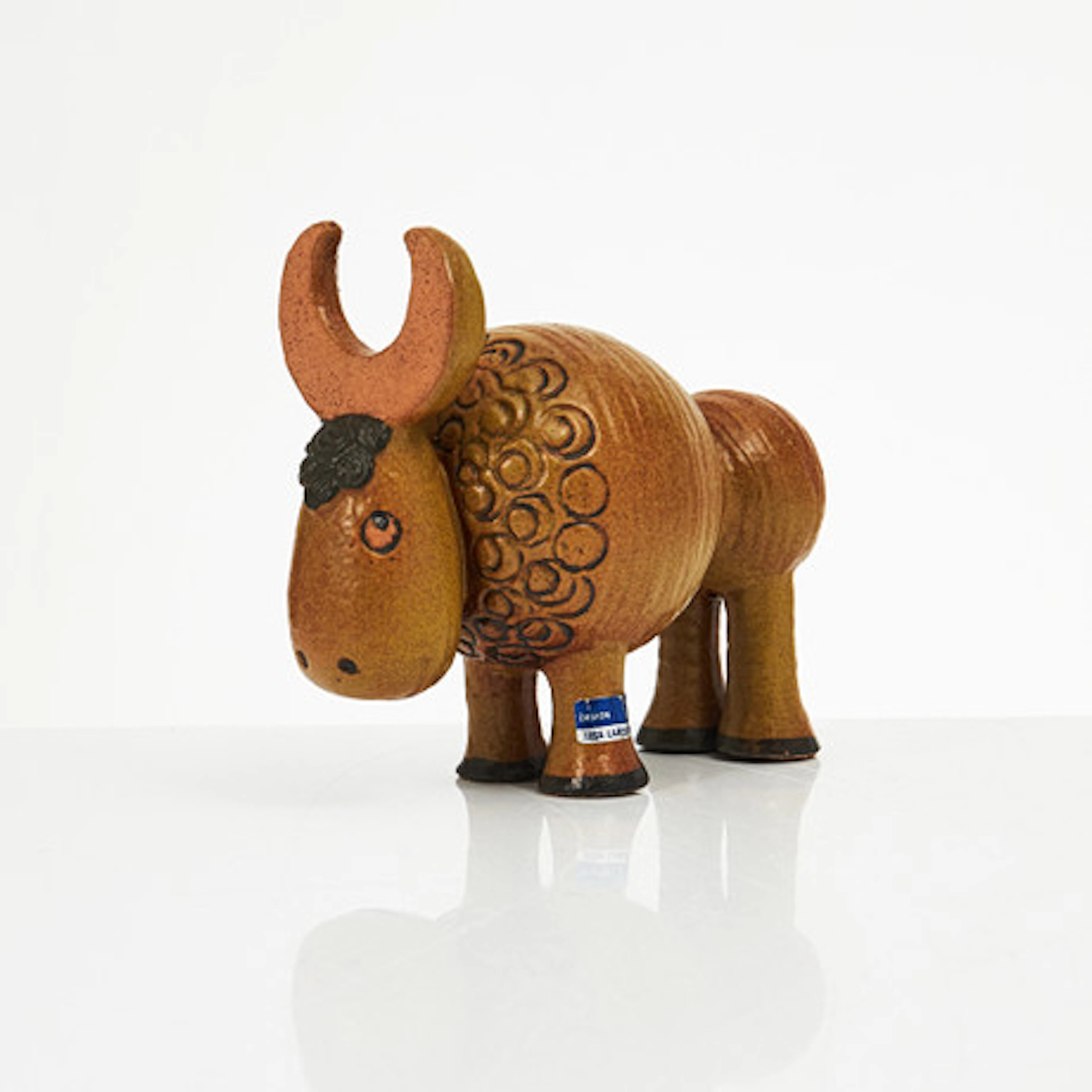LISA LARSON. Figurin, "Buffel", ur serien …