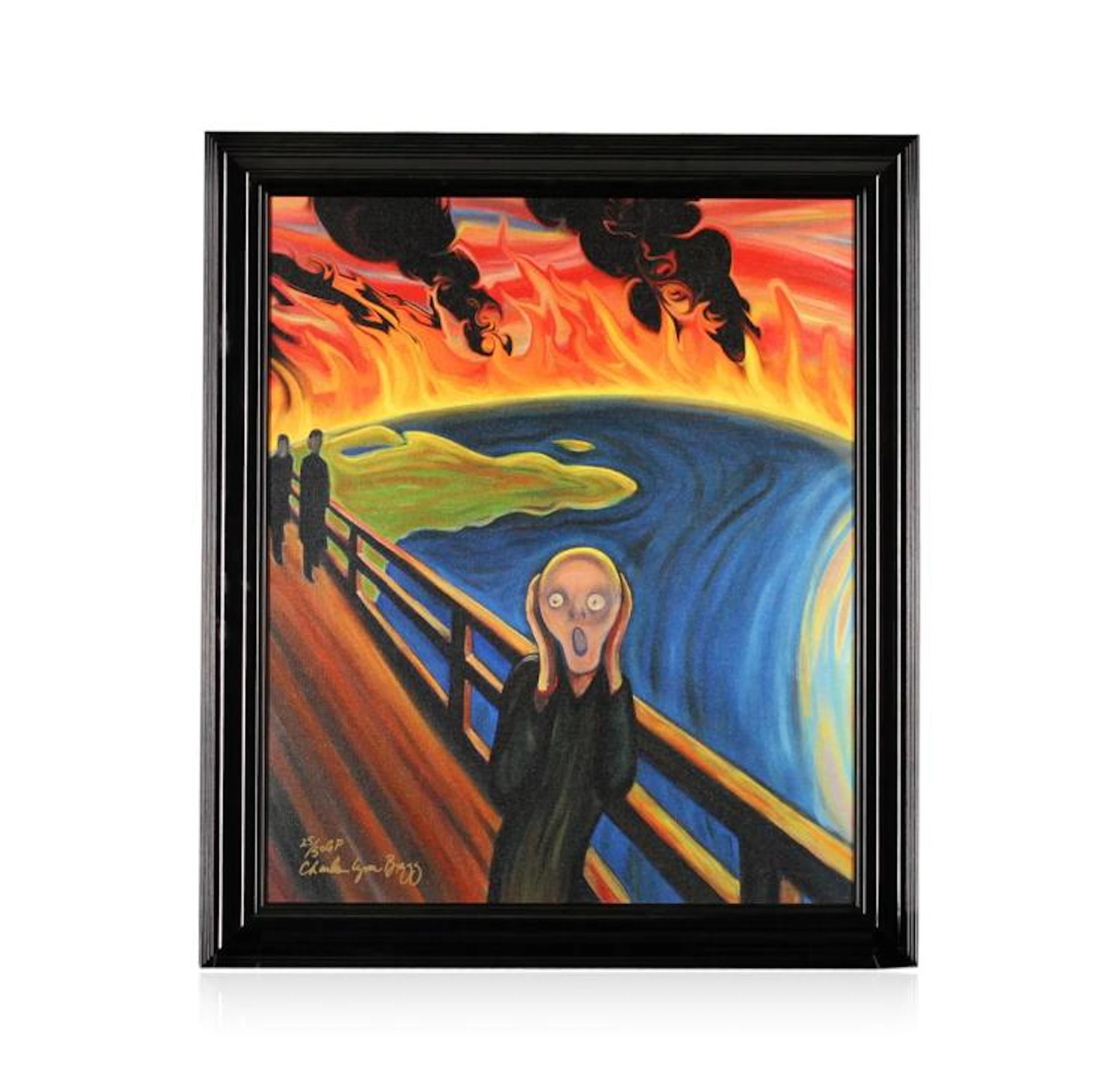 Earth Scream after Munch by Bragg