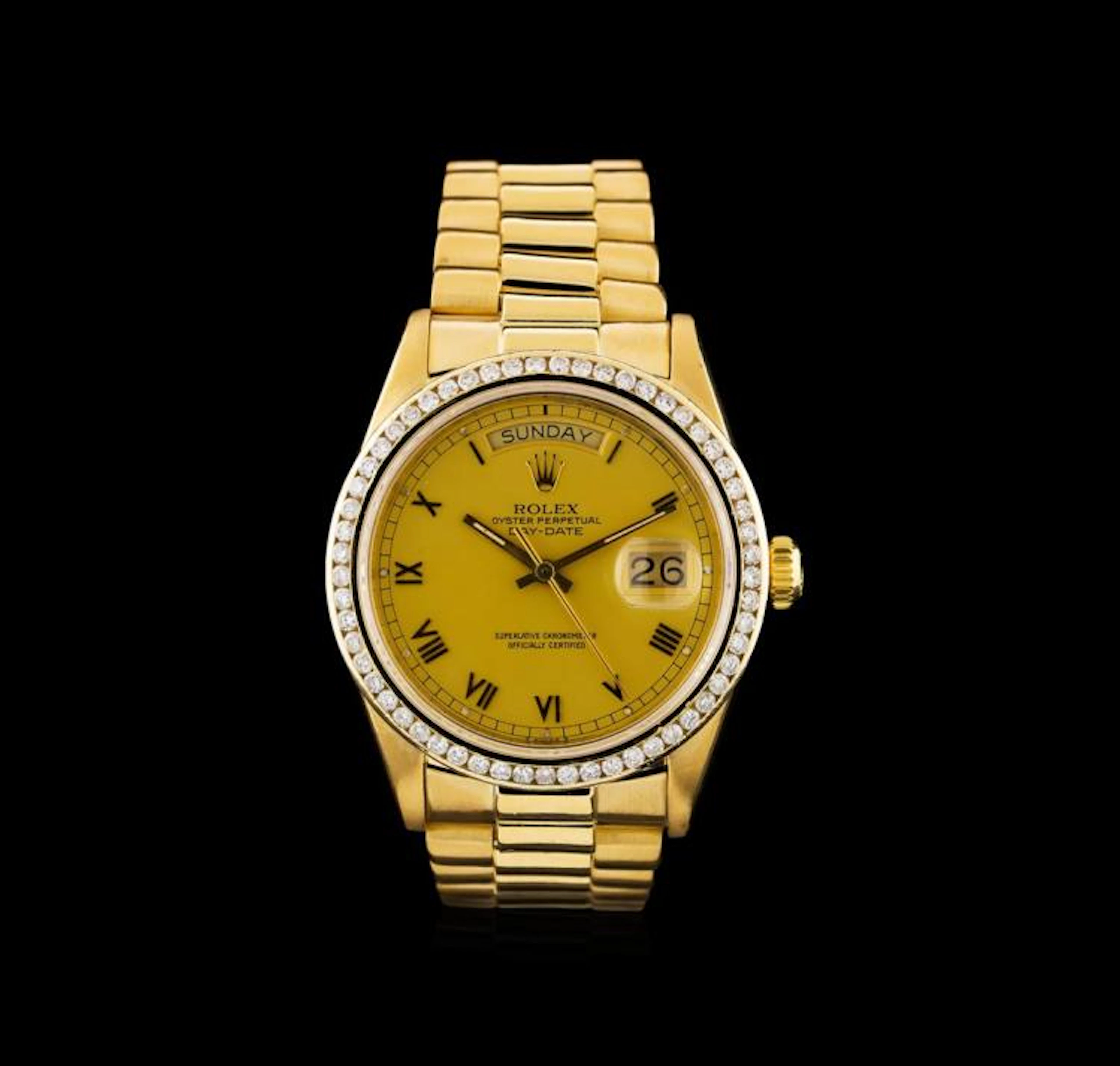 Rolex 18KT Gold President Day-Date Men's Watch
