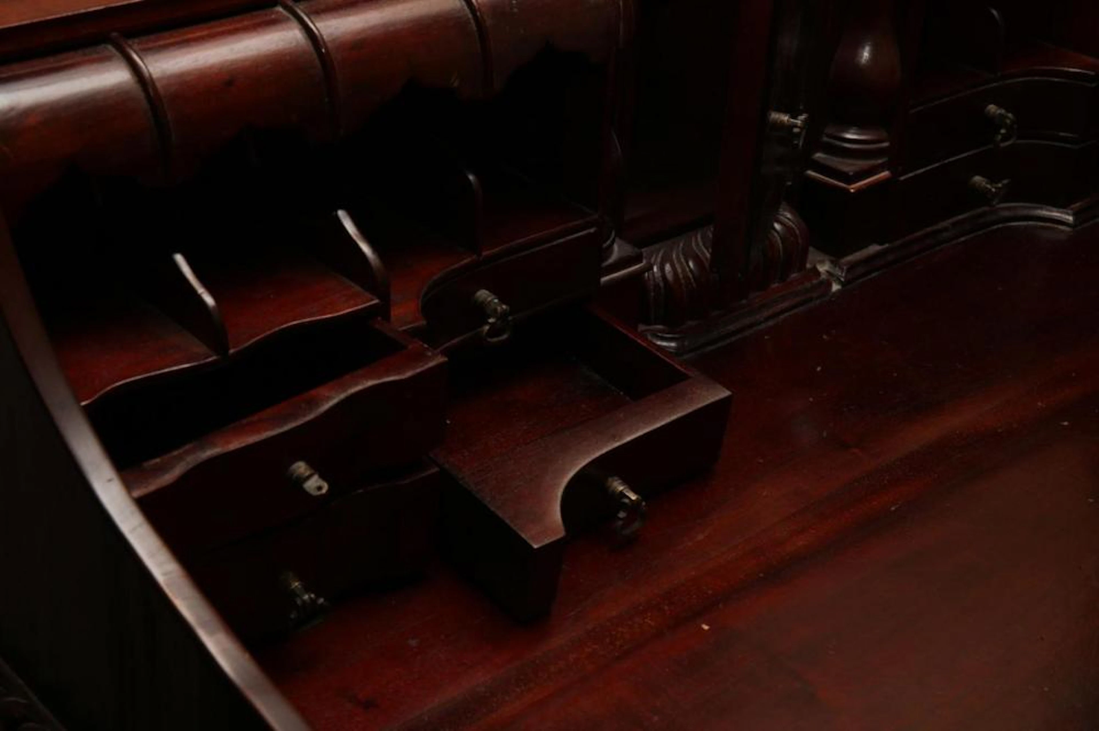 Queen Anne Style Writing Desk