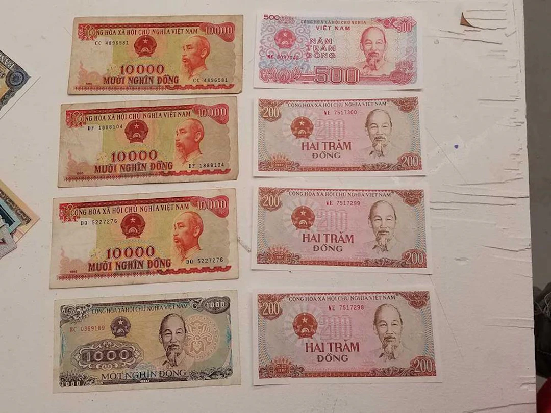 Huge Viet Nam Dong Paper Money Banknote Lot