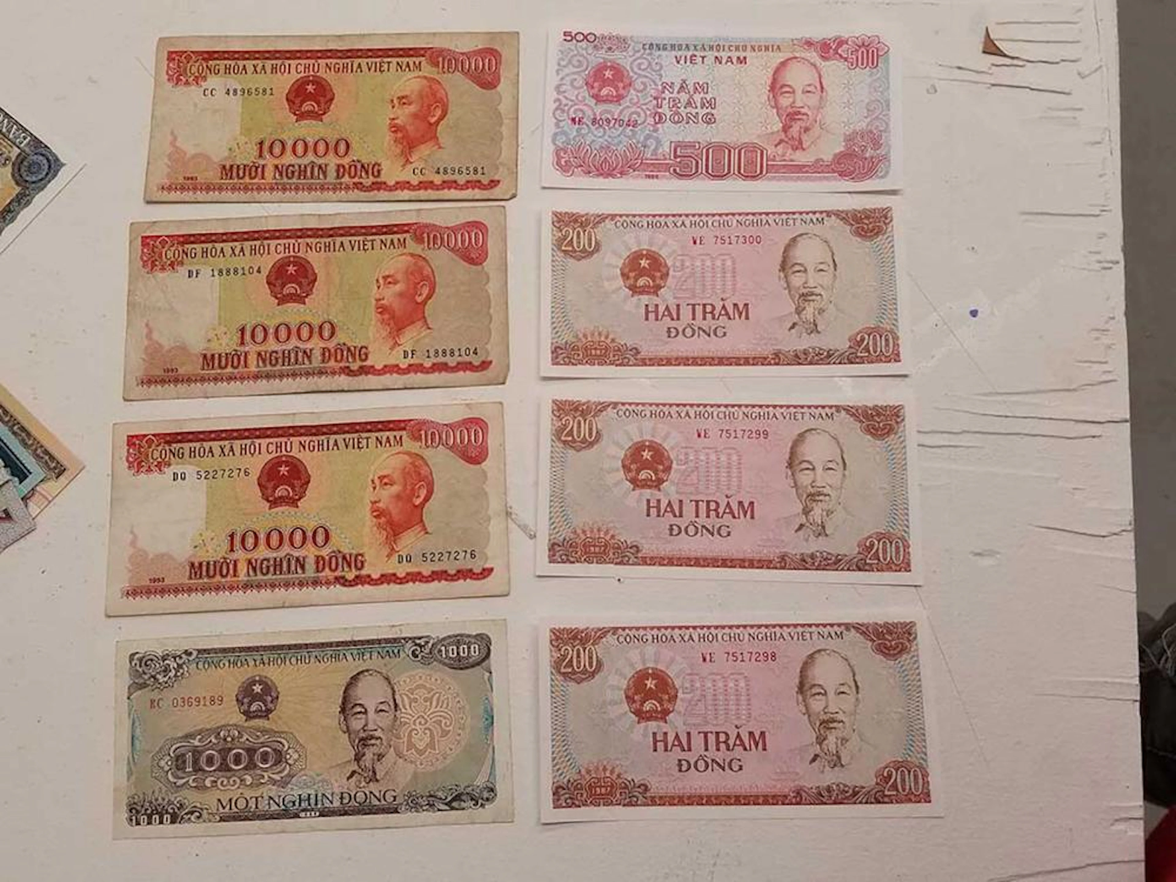 Huge Viet Nam Dong Paper Money Banknote Lot