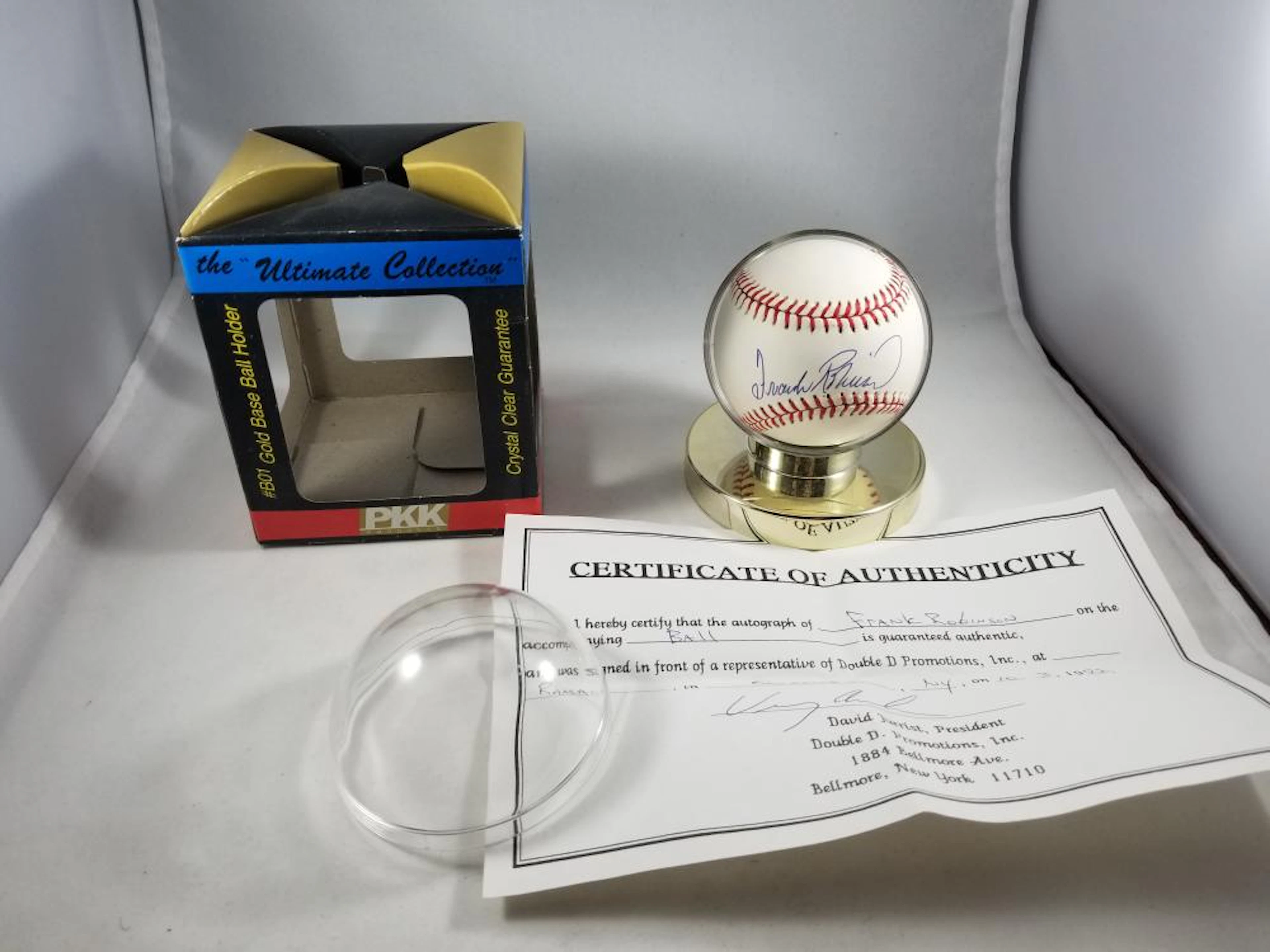 Frank Robinson Single Signed Baseball Autograph AUTO Reds...