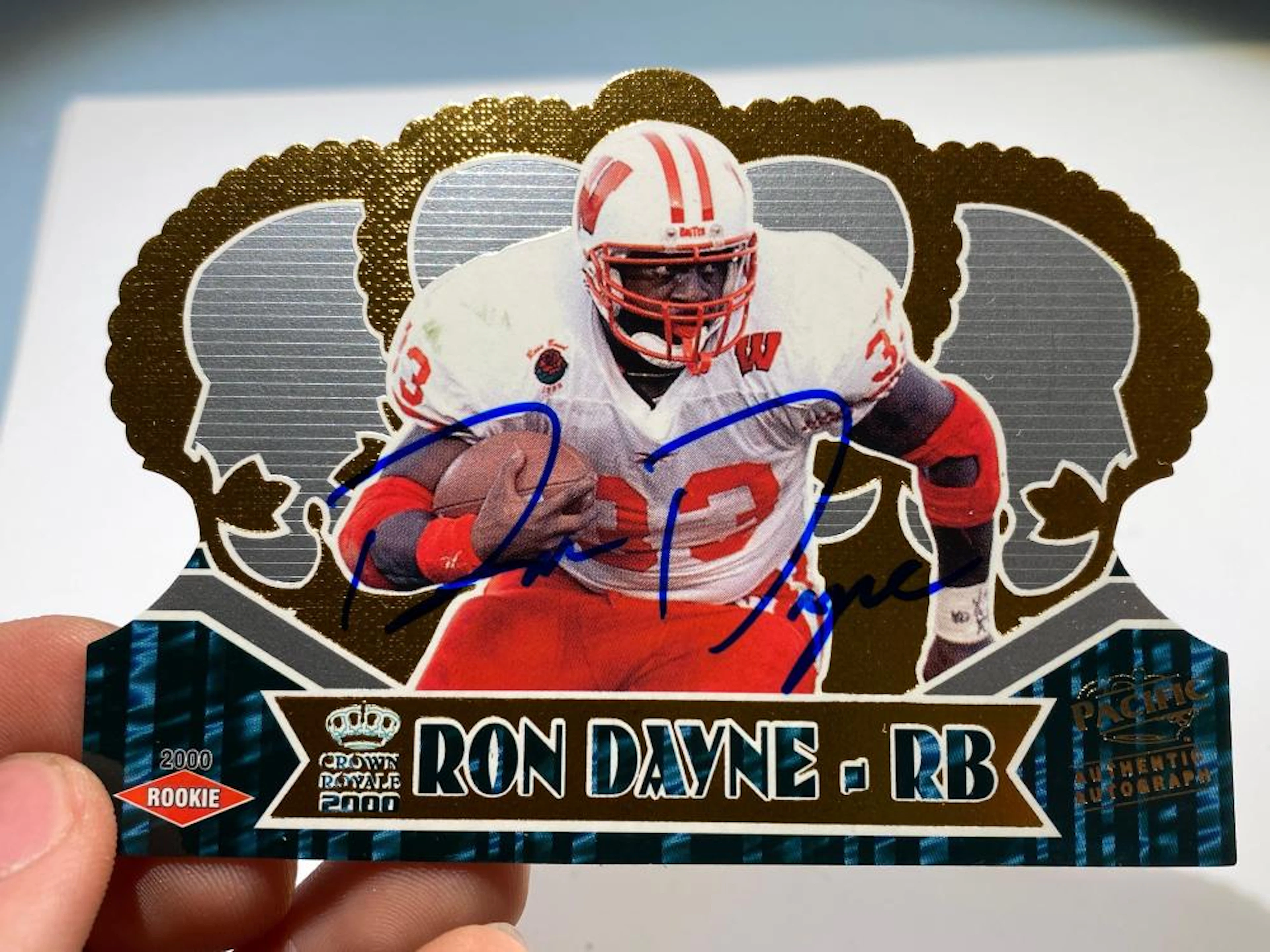 2000 Crown Royale Pacific New York Giants Football Card #118 Ron Dayne