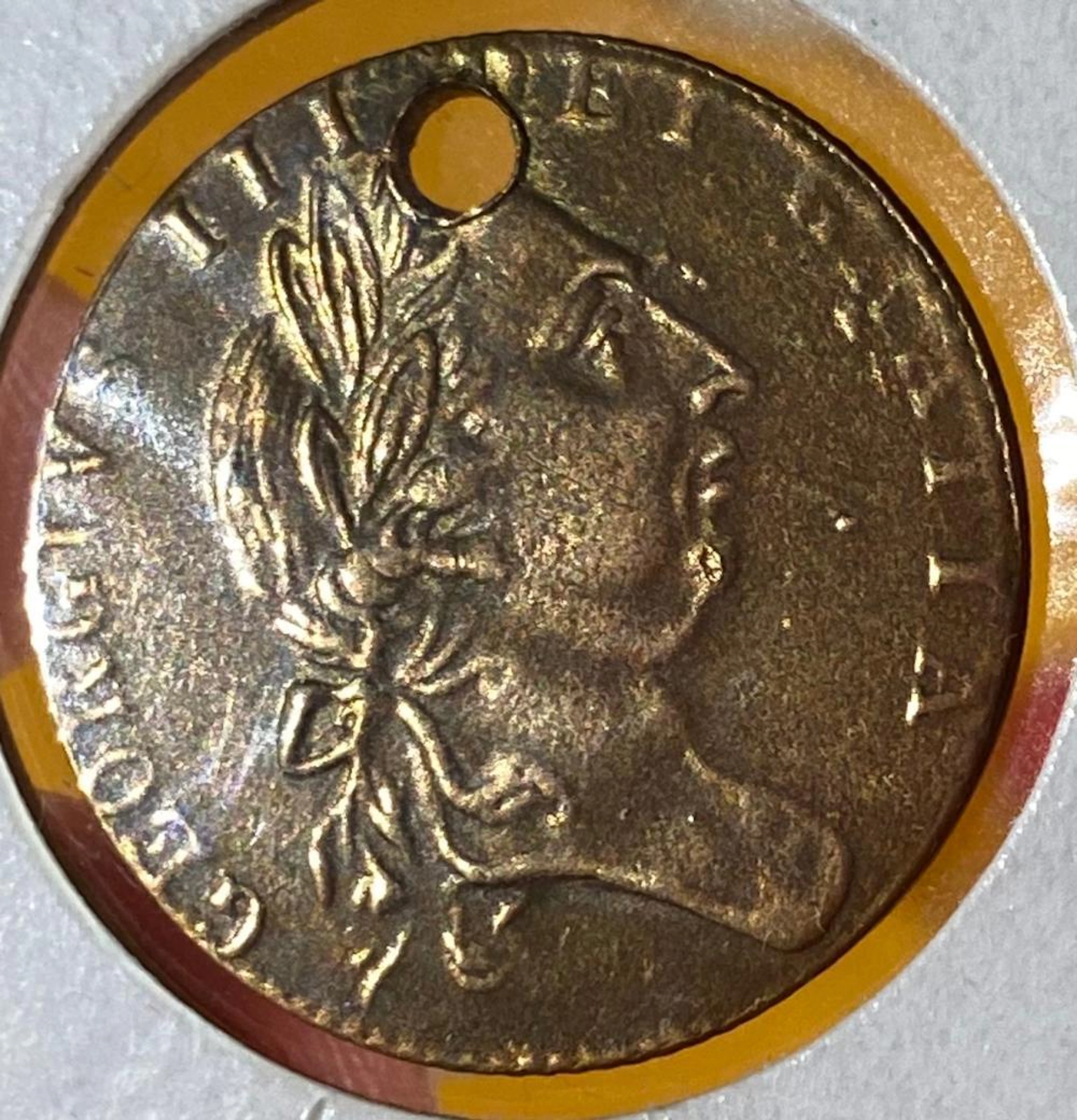 c. 1830 Great Britain Spade Guinea Toke