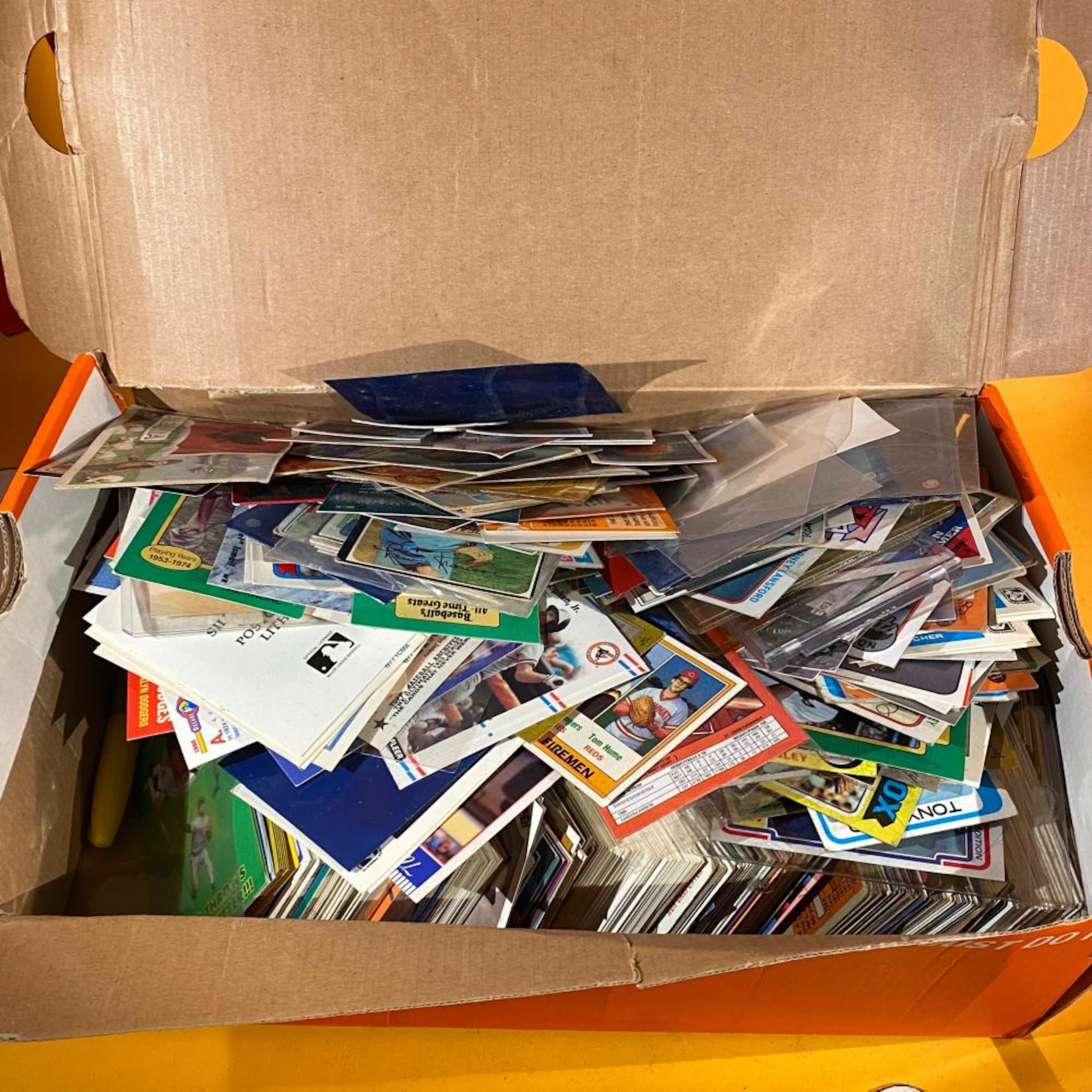 Huge Vintage Baseball Sports Card Lot