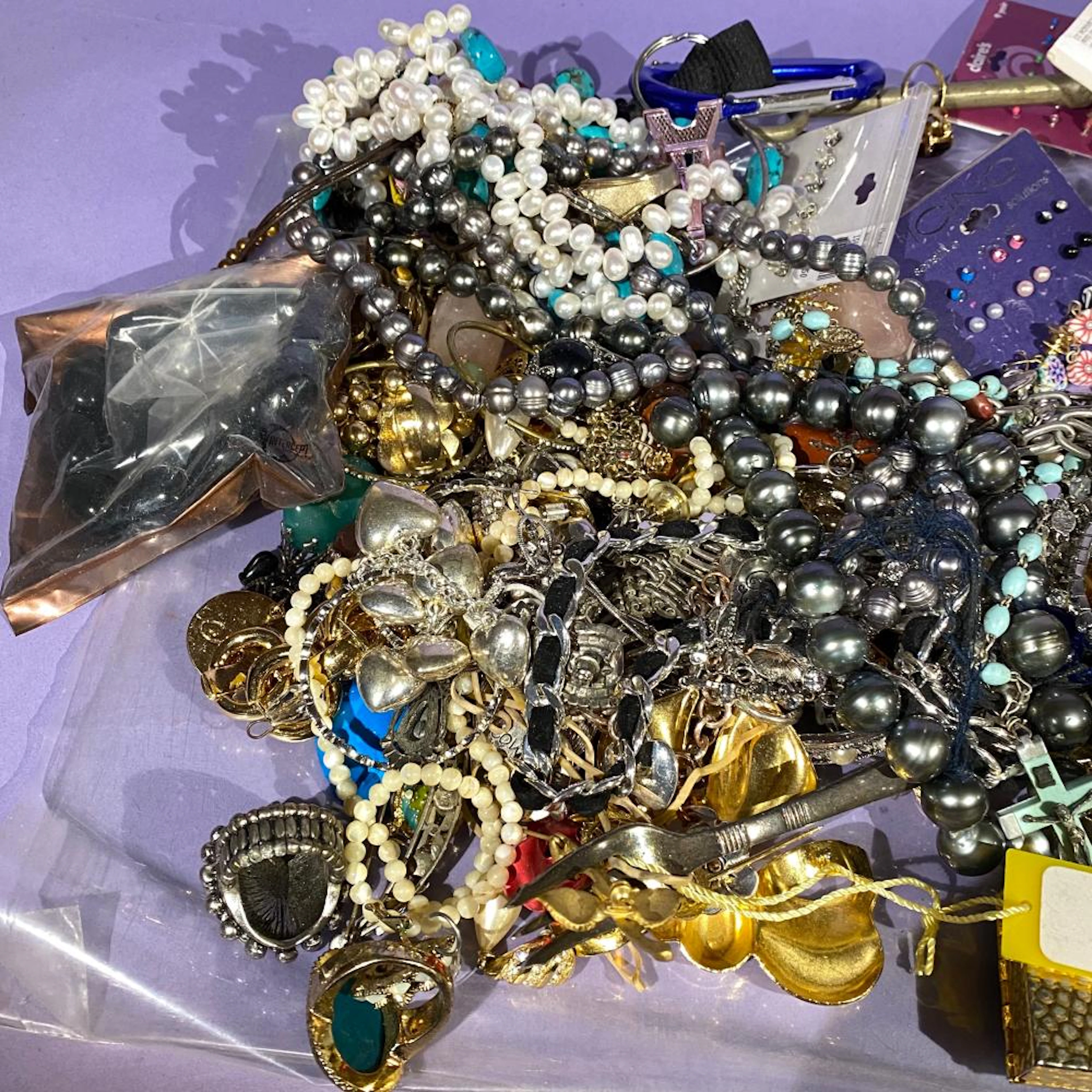 Vintage Bag of Jewelry Lot A
