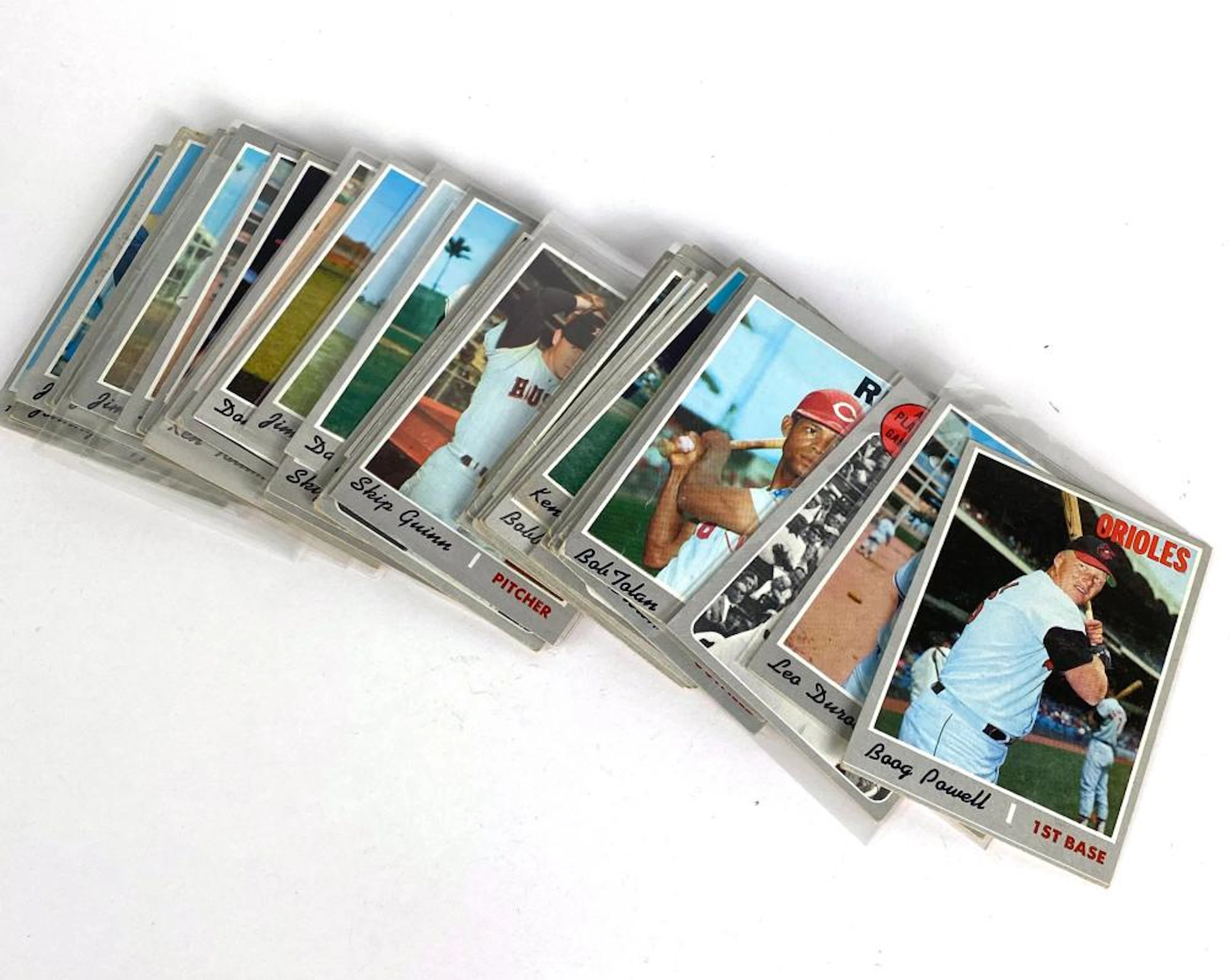 Vintage 1970 Topps Baseball Card Lot