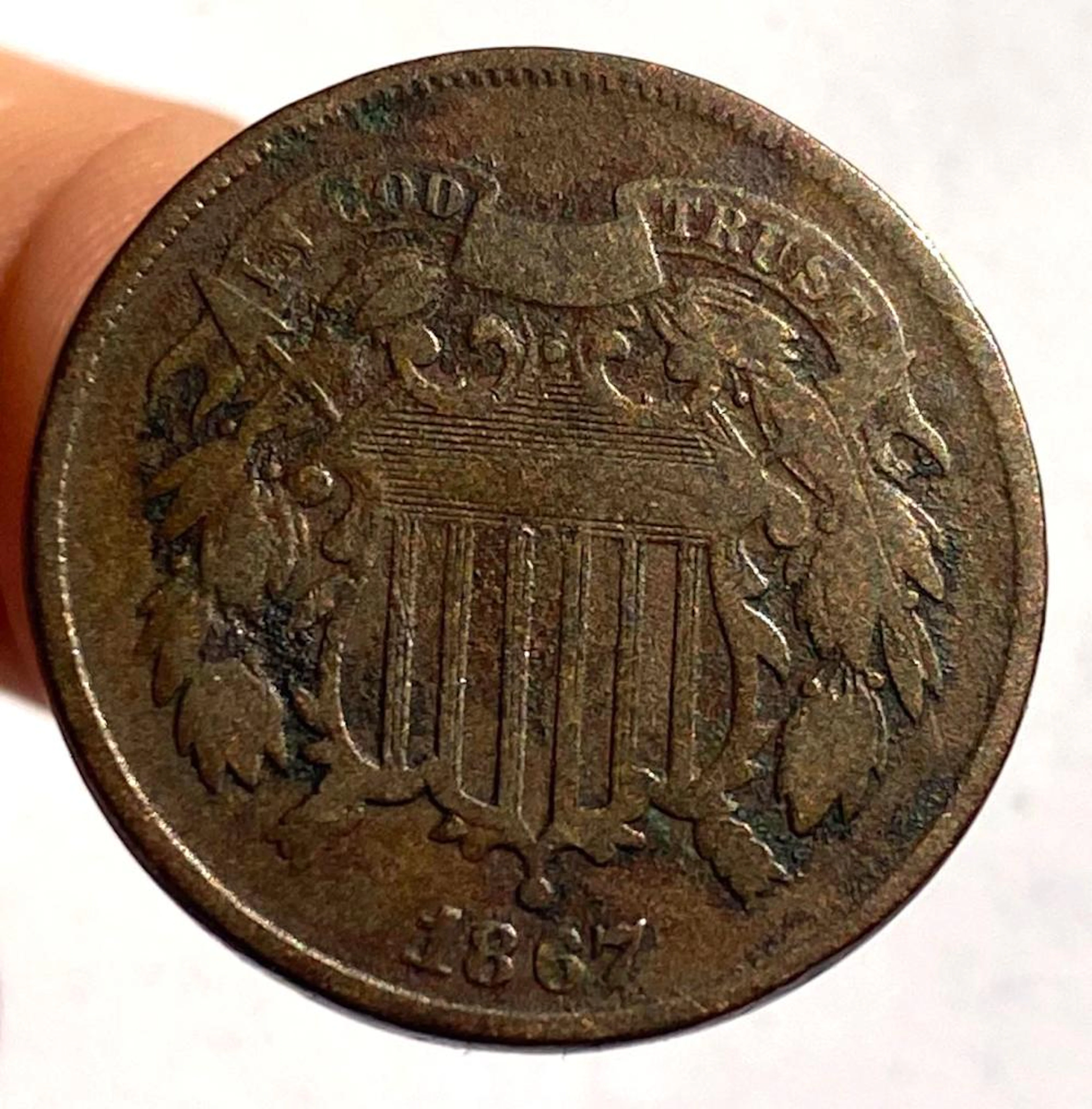1867 Two Cent Piece