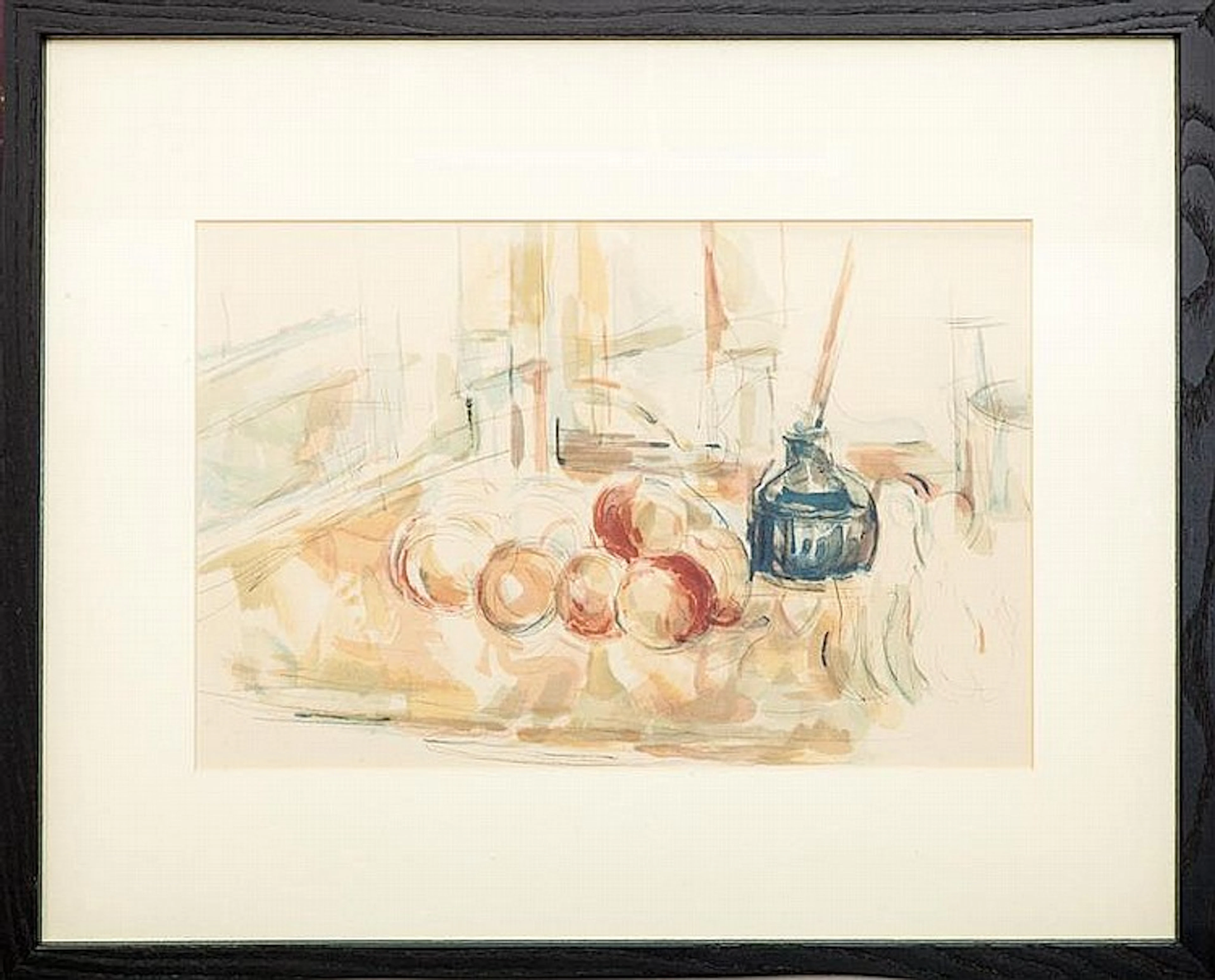 After Paul Cézanne (1839-1906): Pommes et Encrier