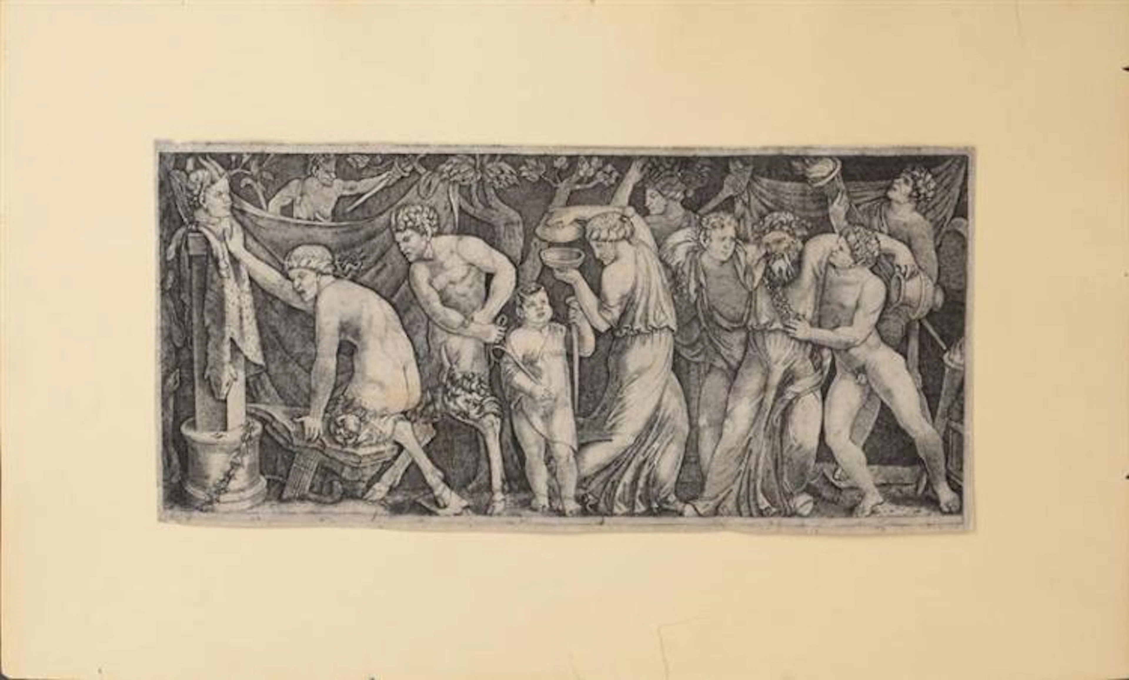 MARCANTONIO RAIMONDI (c. 1480-c. 1530): BACCHANAL