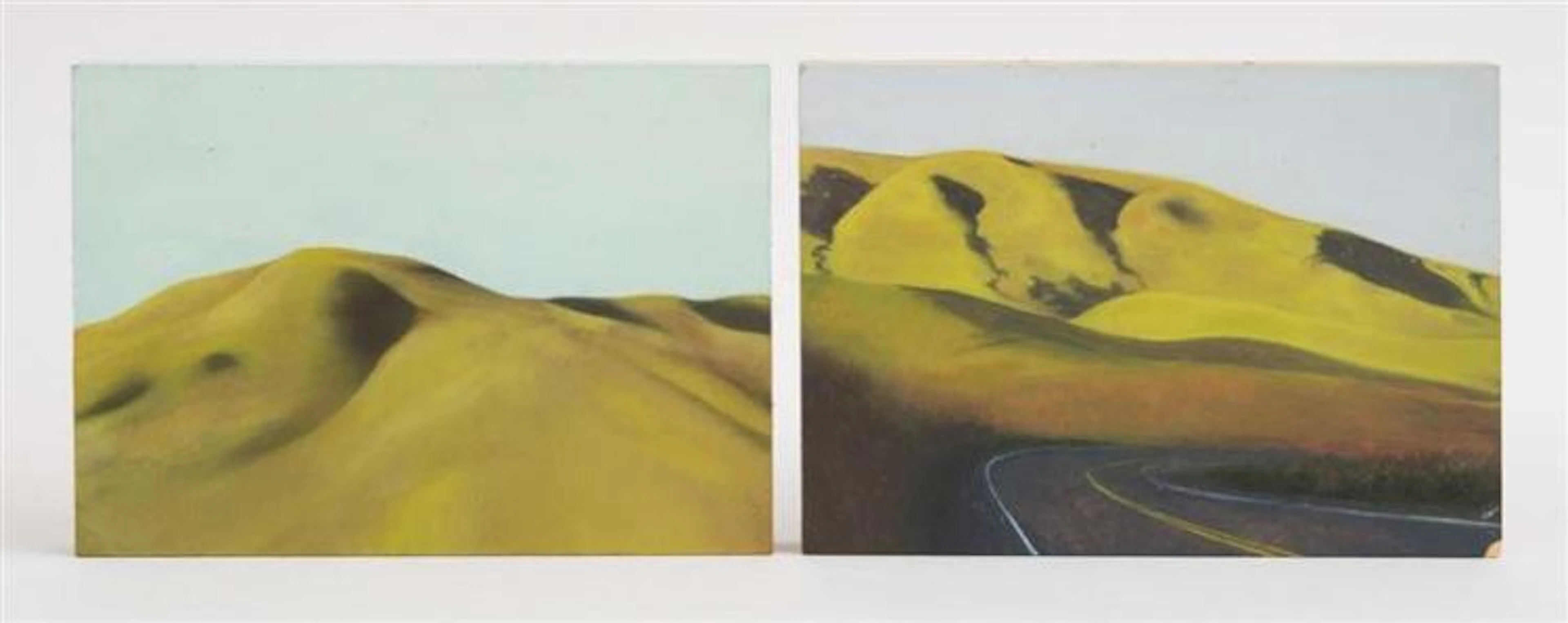 21ST CENTURY SCHOOL: MOUNTAIN LANDSCAPE; AND LANDSCAPE WITH ROAD